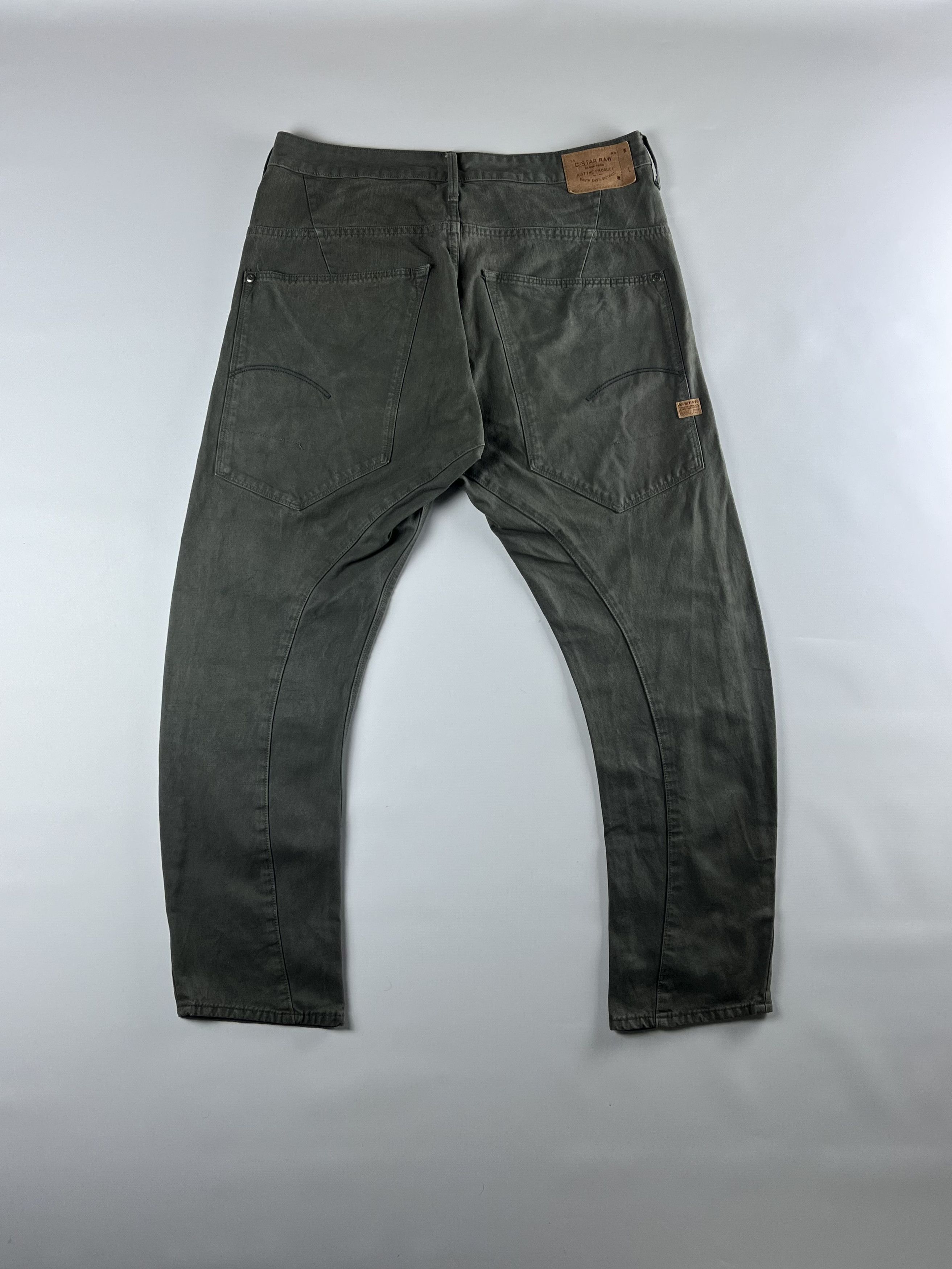 G-Star × Japanese Brand Rare G-Star Raw Denim Cargo Jeans Size US 33 - 1 Thumbnail