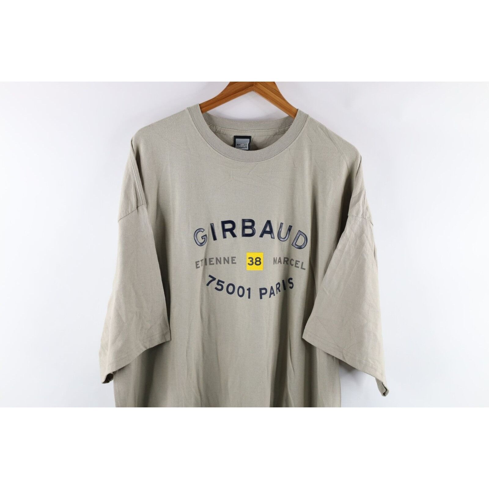 Marithe + Francois Girbaud × Vintage NOS Vintage 90s Marithe Francois Girbaud Paris T-Shirt 3XL Size US XXL / EU 58 / 5 - 2 Thumbnail