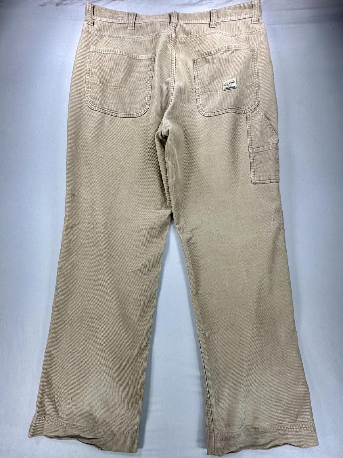 Eddie Bauer Eddie Bauer Men's 38/32 Brown Thin Corduroy Chinos Size US 38 / EU 54 - 2 Thumbnail