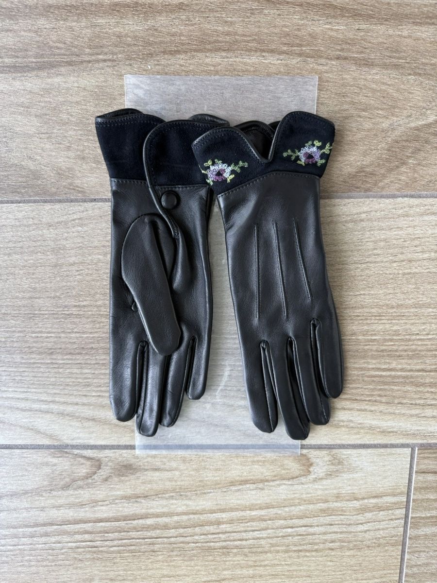 Enfants Riches Deprimes Enfants Riches Déprimés Rose Bud Gloves Black Size ONE SIZE - 2 Thumbnail