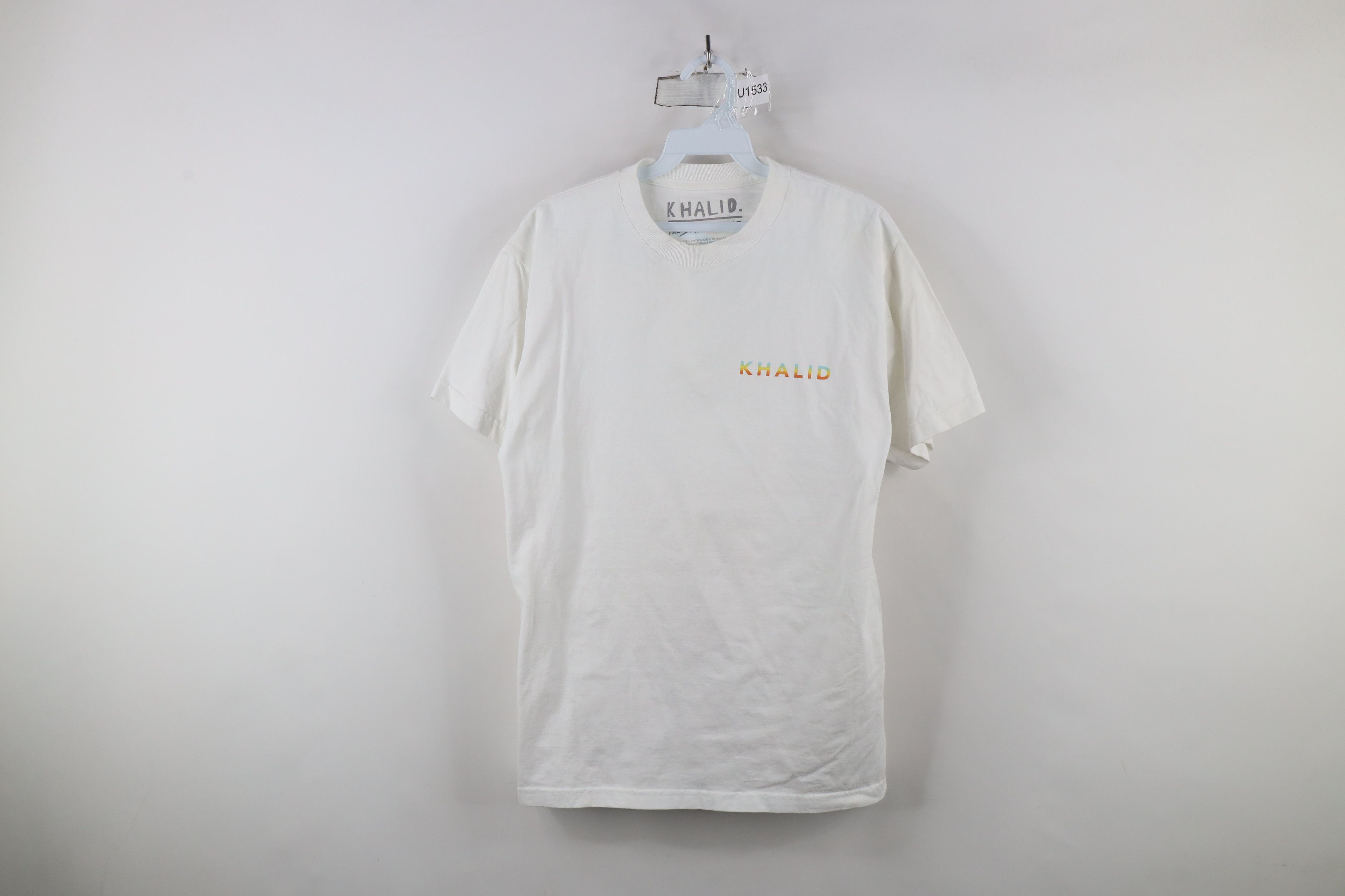 Vintage Y2K Spell Out Free Spirit Tour DJ Khalid Band T-Shirt White Size US M / EU 48-50 / 2 - 1 Thumbnail