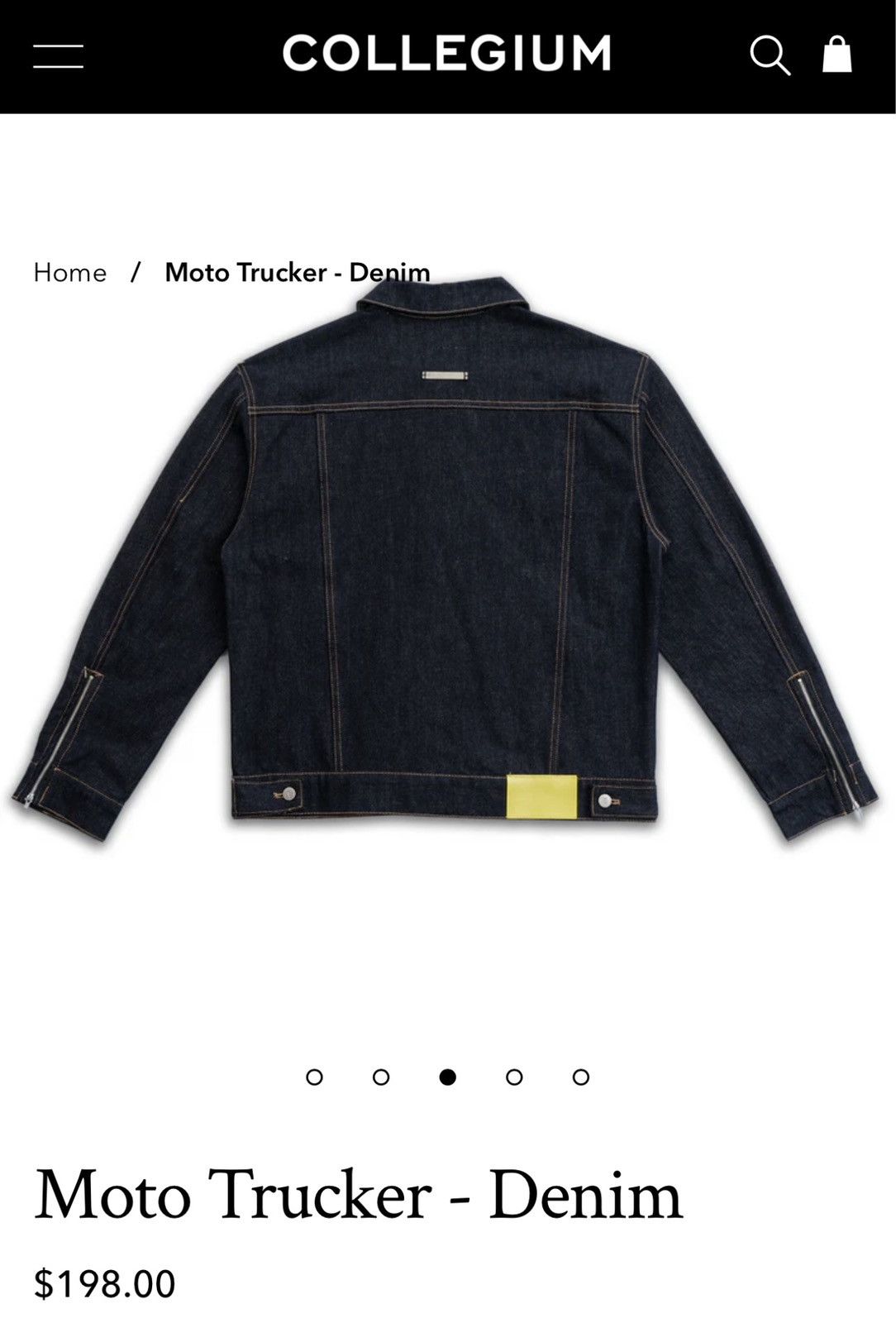 Collegium Collegium Denim Trucker Medium Size US M / EU 48-50 / 2 - 2 Thumbnail