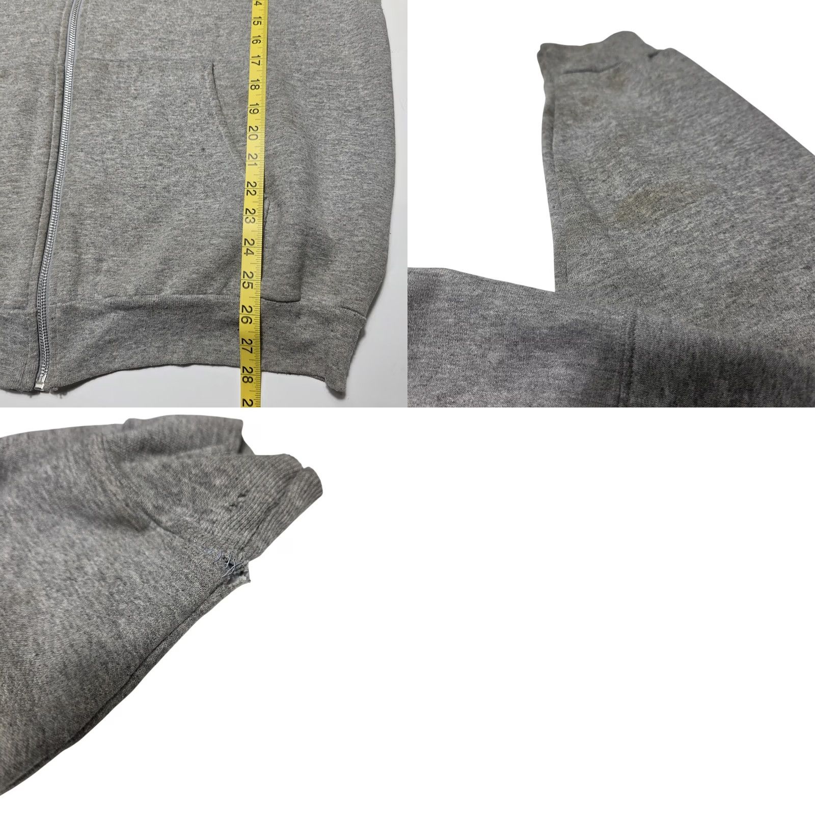 Disney VINTAGE Disney Hoodie Men’s Large Gray Sweatshirt Zip Walt Disney World 2011 Distressed Size US L / EU 52-54 / 3 - 8 Thumbnail