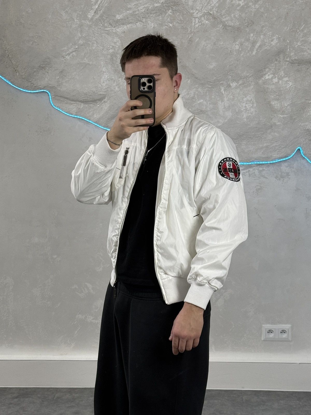 Other Reversible bomber jacket 2 in 1 windbreaker light jacket Size US S / EU 44-46 / 1 - 6 Thumbnail