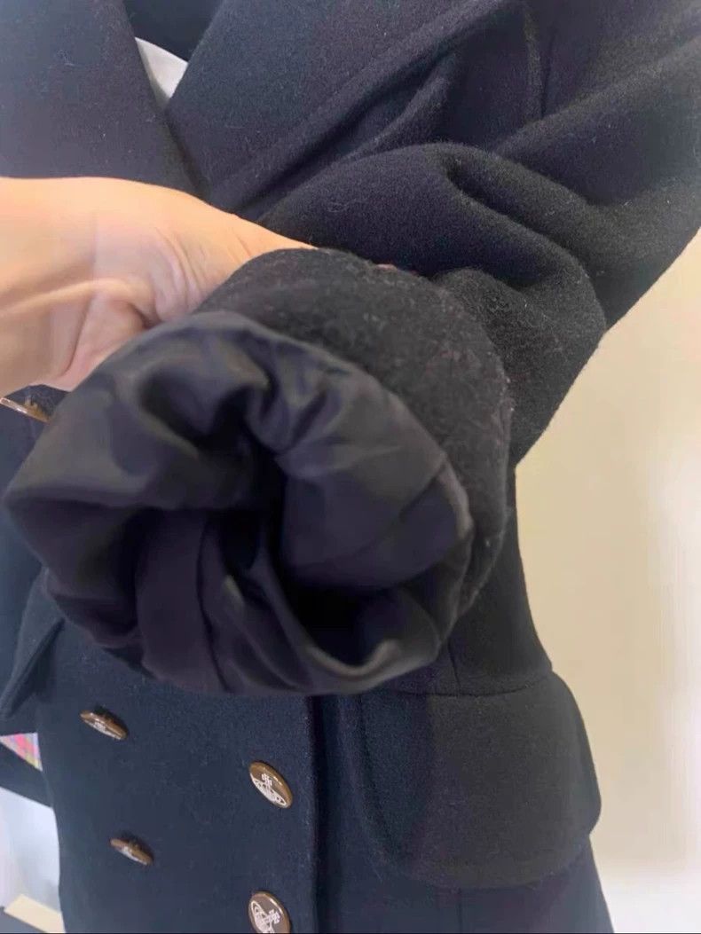 Vivienne Westwood Vivienne Westwood size1 Black three-dimensional lapel coat Size S / US 4 / IT 40 - 6 Thumbnail