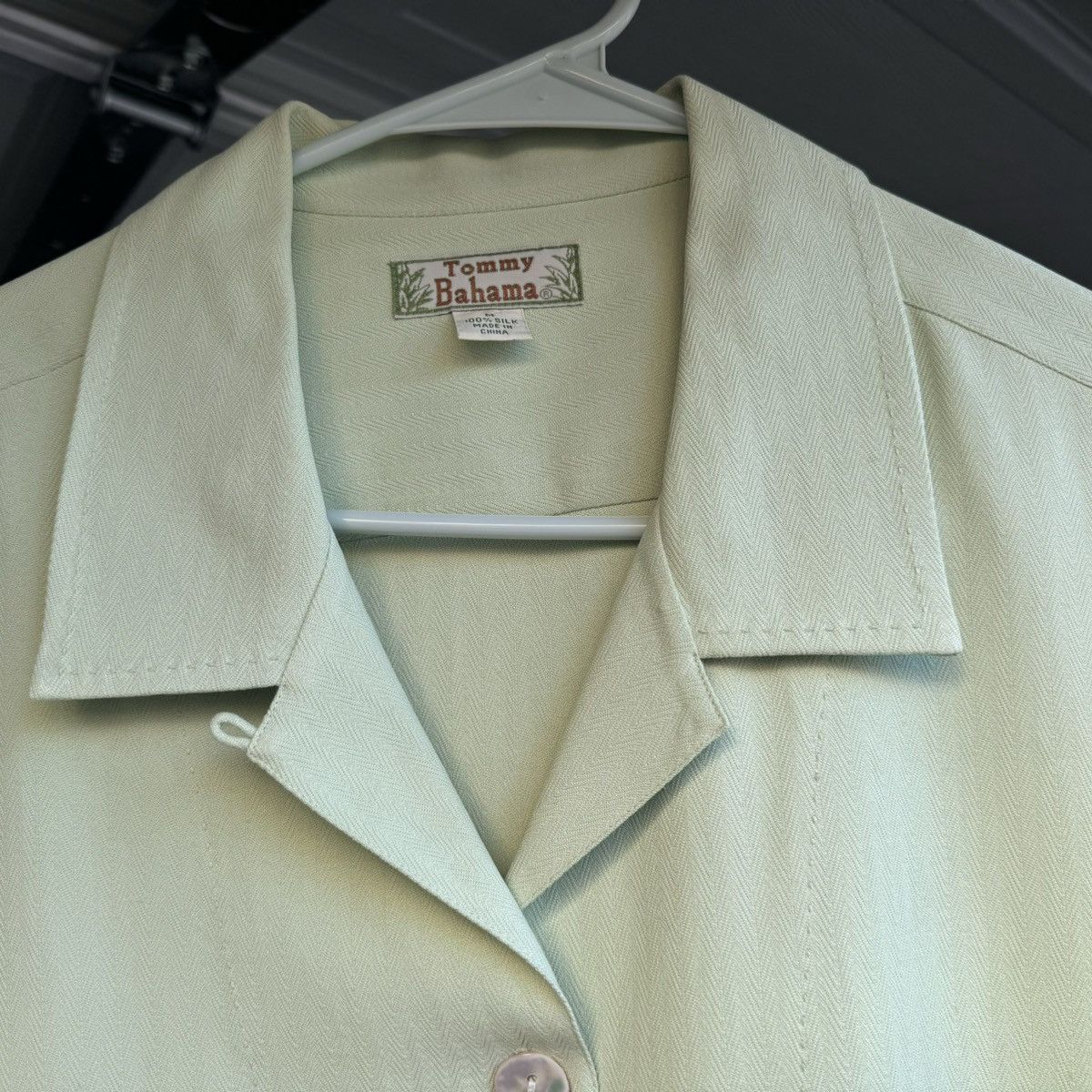 Vintage Vintage Silk Cropped Camp Collar Shirt Bowling Boxy Size US M / EU 48-50 / 2 - 6 Thumbnail