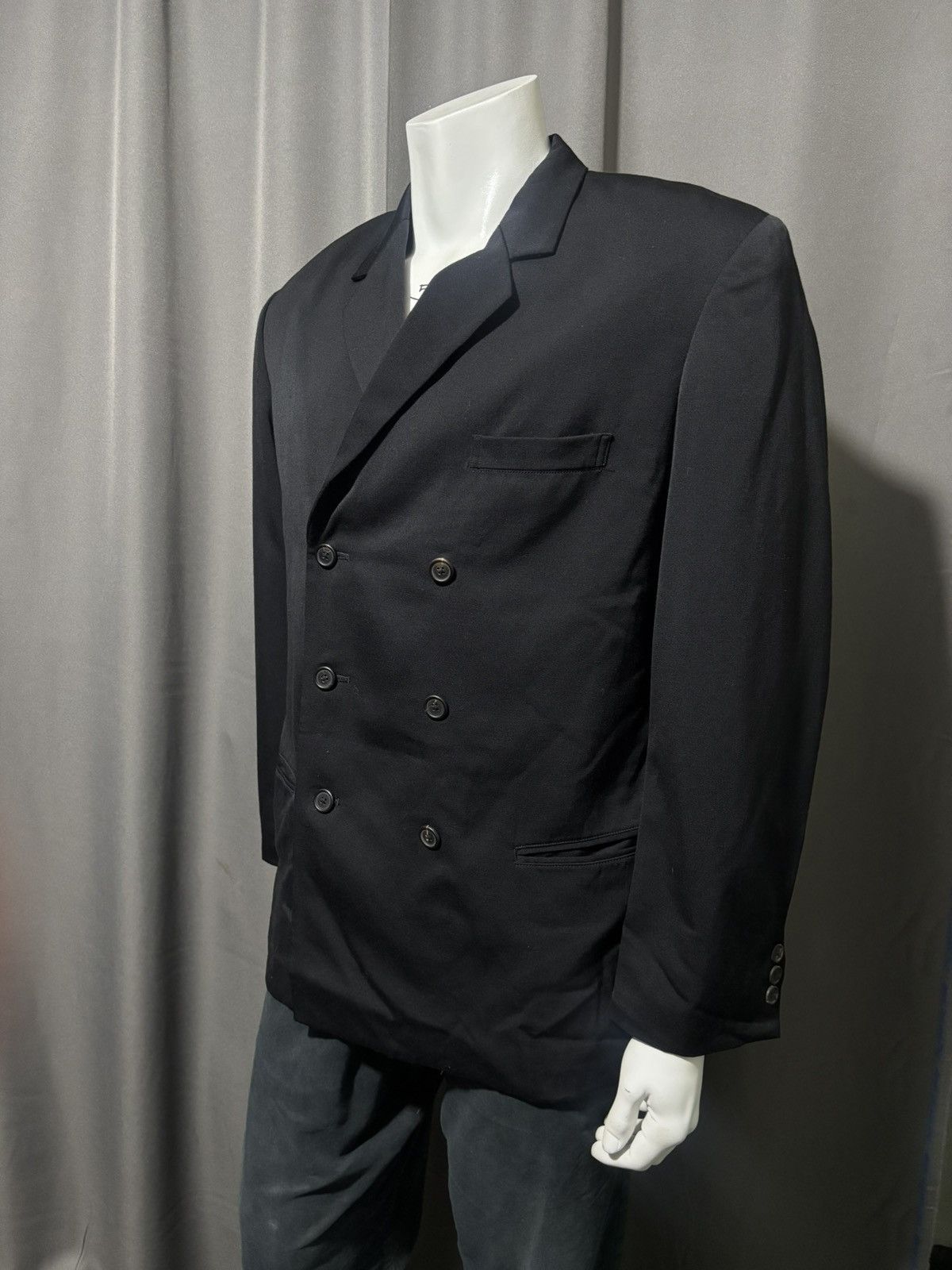 Yohji Yamamoto A/W 2002- Y’s For Men- Double Breasted Blazer Size US L / EU 52-54 / 3 - 16 Thumbnail