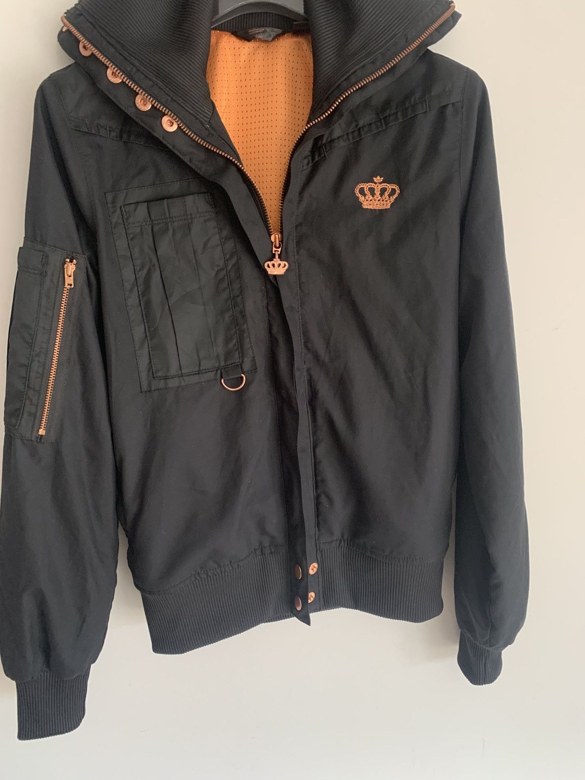 Adidas Adidas Respect Me Women’s Crown Bomber Jacket 2008 Y2K Size S / US 4 / IT 40 - 1 Thumbnail