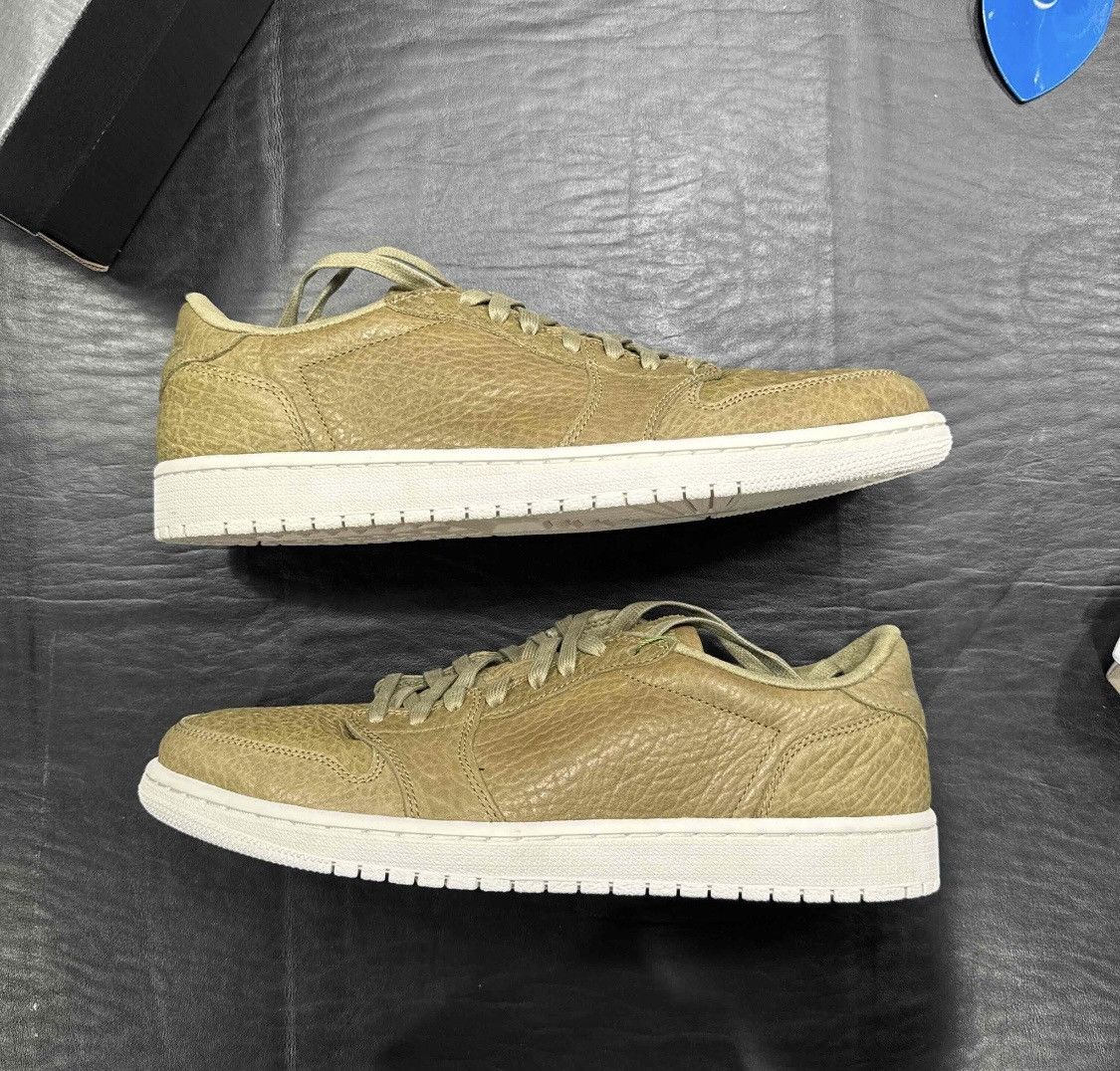 Jordan Brand Jordan 1 Low Swooshless Trooper NS Size 11.5 Size US 11.5 / EU 44-45 - 1 Thumbnail