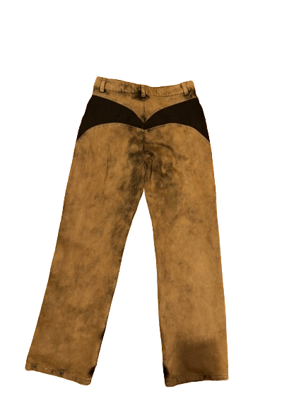 Other Brown and Black Cowboy Pants Size US 34 / EU 50 - 2 Thumbnail