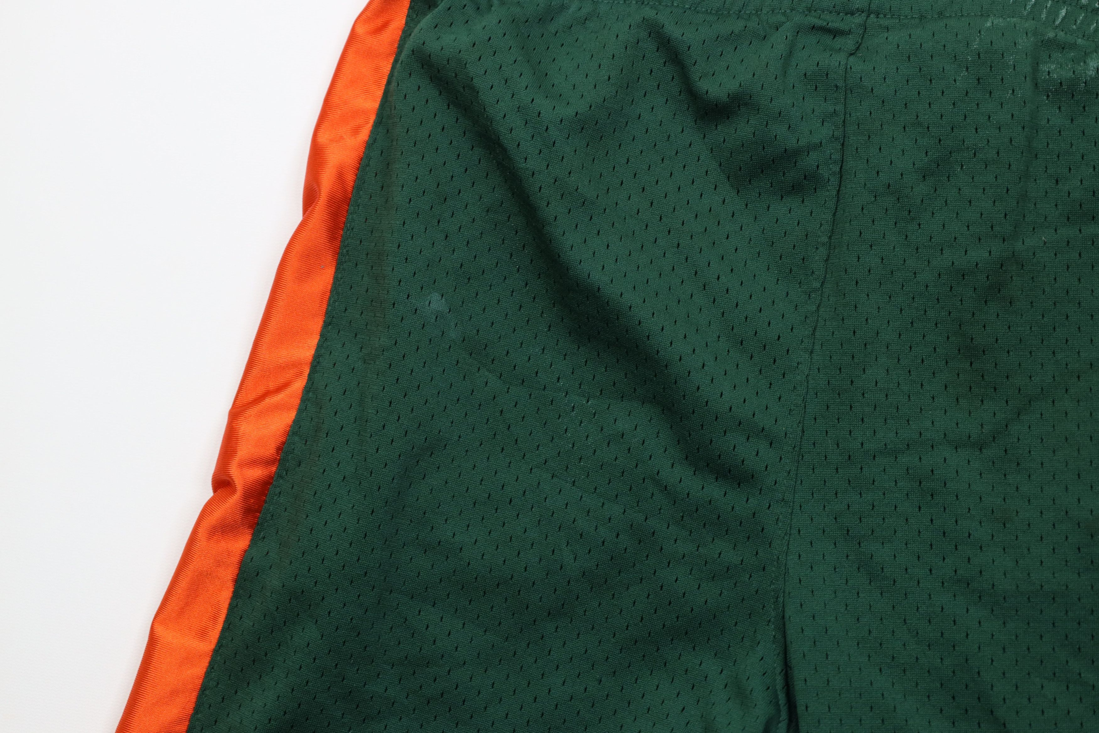 Vintage Vintage University of Miami Hurricanes Mesh Gym Shorts Size US 34 / EU 50 - 13 Thumbnail