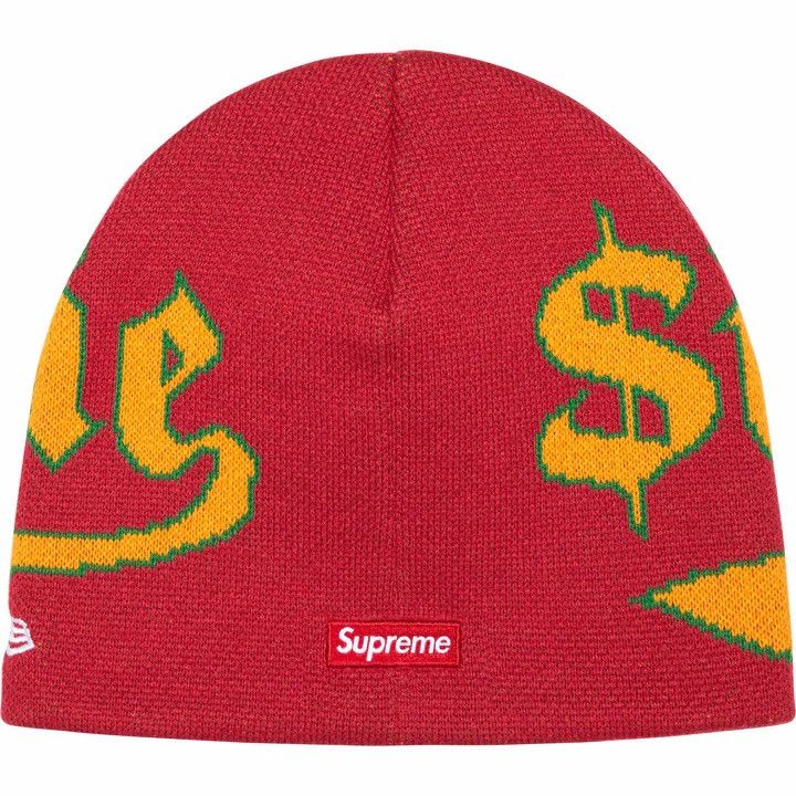 New Era × Supreme Supreme New Era Accent Beanie Size ONE SIZE - 4 Thumbnail