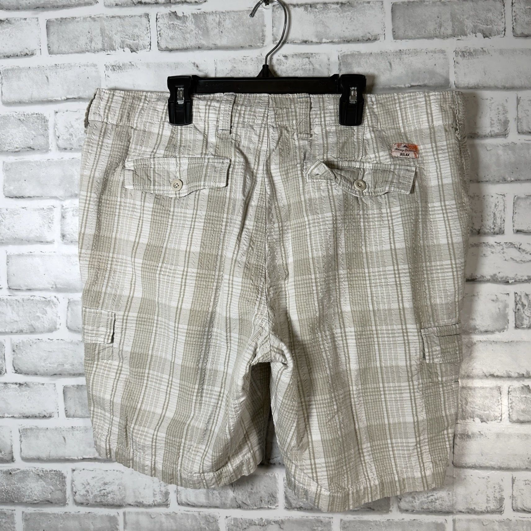 Tommy Bahama Tommy Bahama Relax Casual Shorts Mens Size 36 Beige Chino Casual Relaxed Fit Regular Size US 36 / EU 52 - 5 Thumbnail