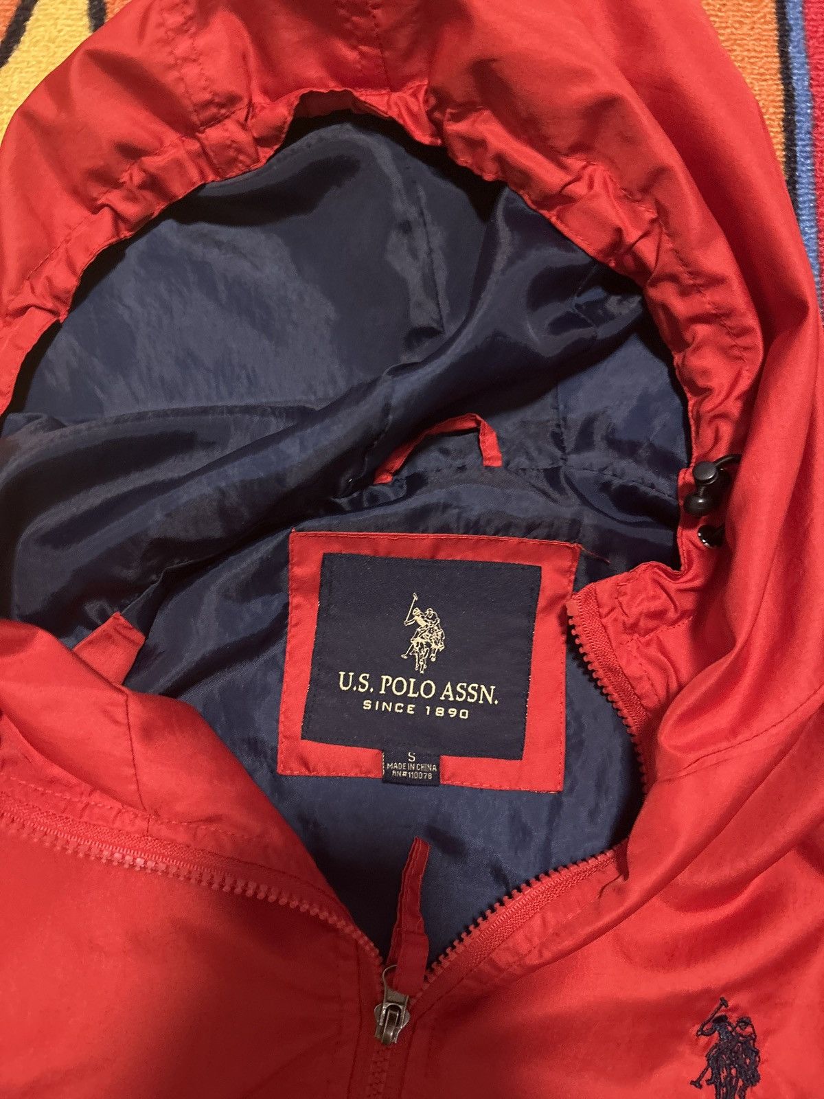 Polo Ralph Lauren × U.S. Polo Assn. × Vintage U.S Polo Assn Windbreaker Size US S / EU 44-46 / 1 - 2 Thumbnail