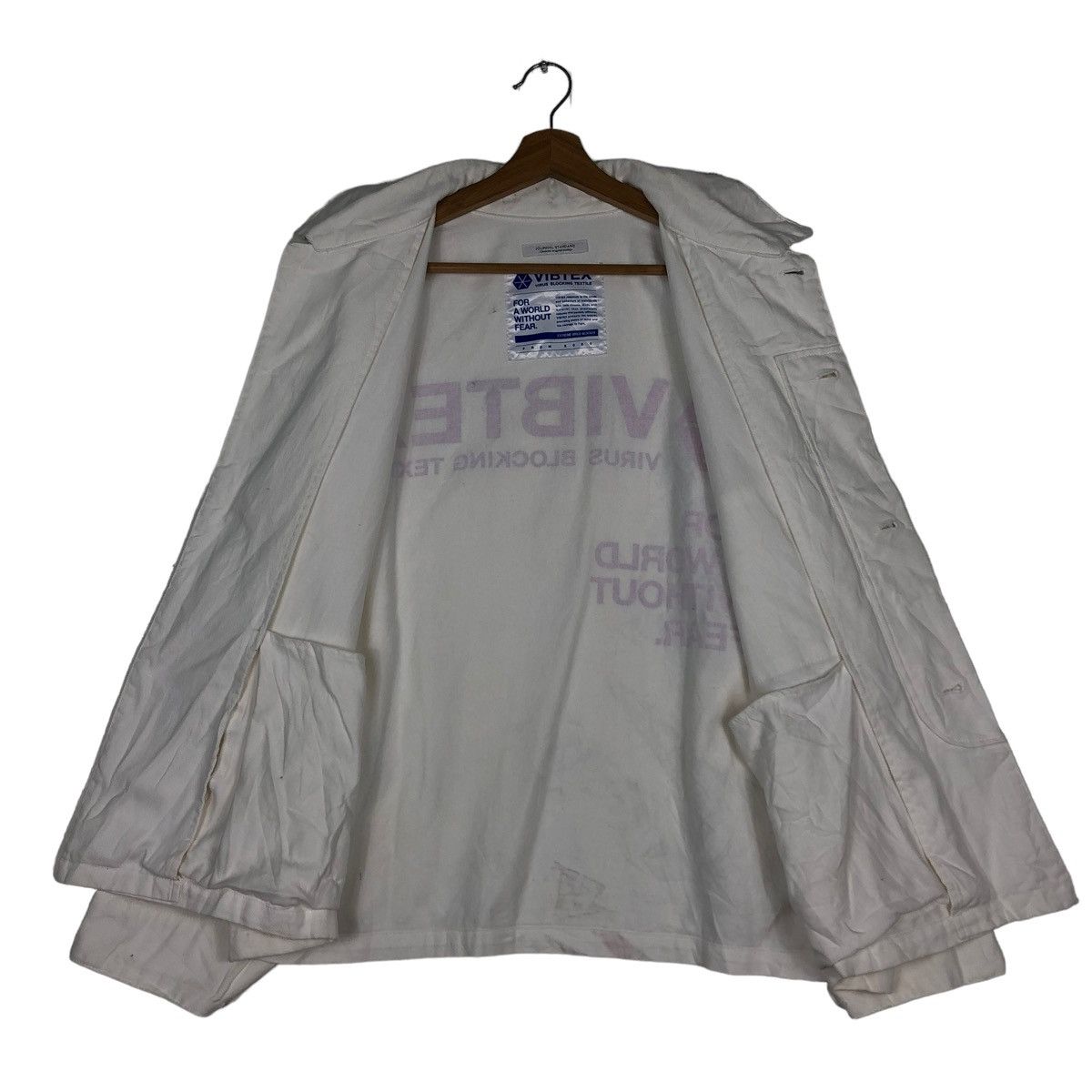 Japanese Brand 🔥VINTAGE CHORE WORK JACKET STREETWEAR VIBTEX VIRUS JAPAN Size US M / EU 48-50 / 2 - 13 Thumbnail