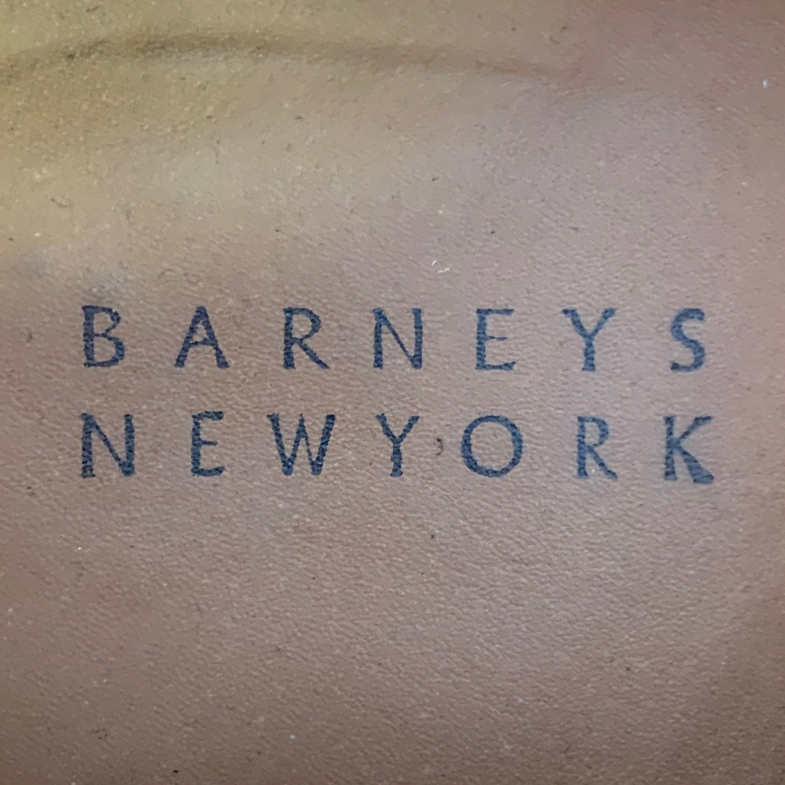 Barneys New York Size 11 Brown Pebble Grain Leather Derby Lace-Up Shoes Size US 11 / EU 44 - 7 Thumbnail