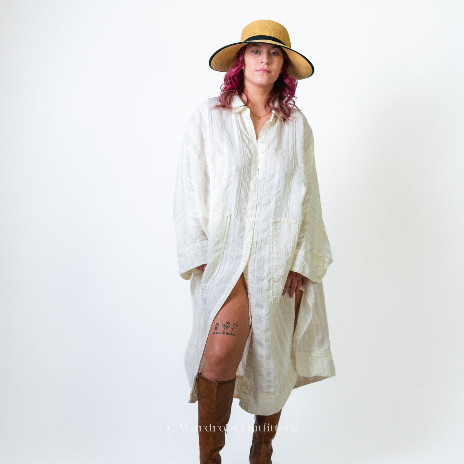 Free People Free People Oversized Dress Tunic - XS Size XS / US 0-2 / IT 36-38 - 2 Thumbnail