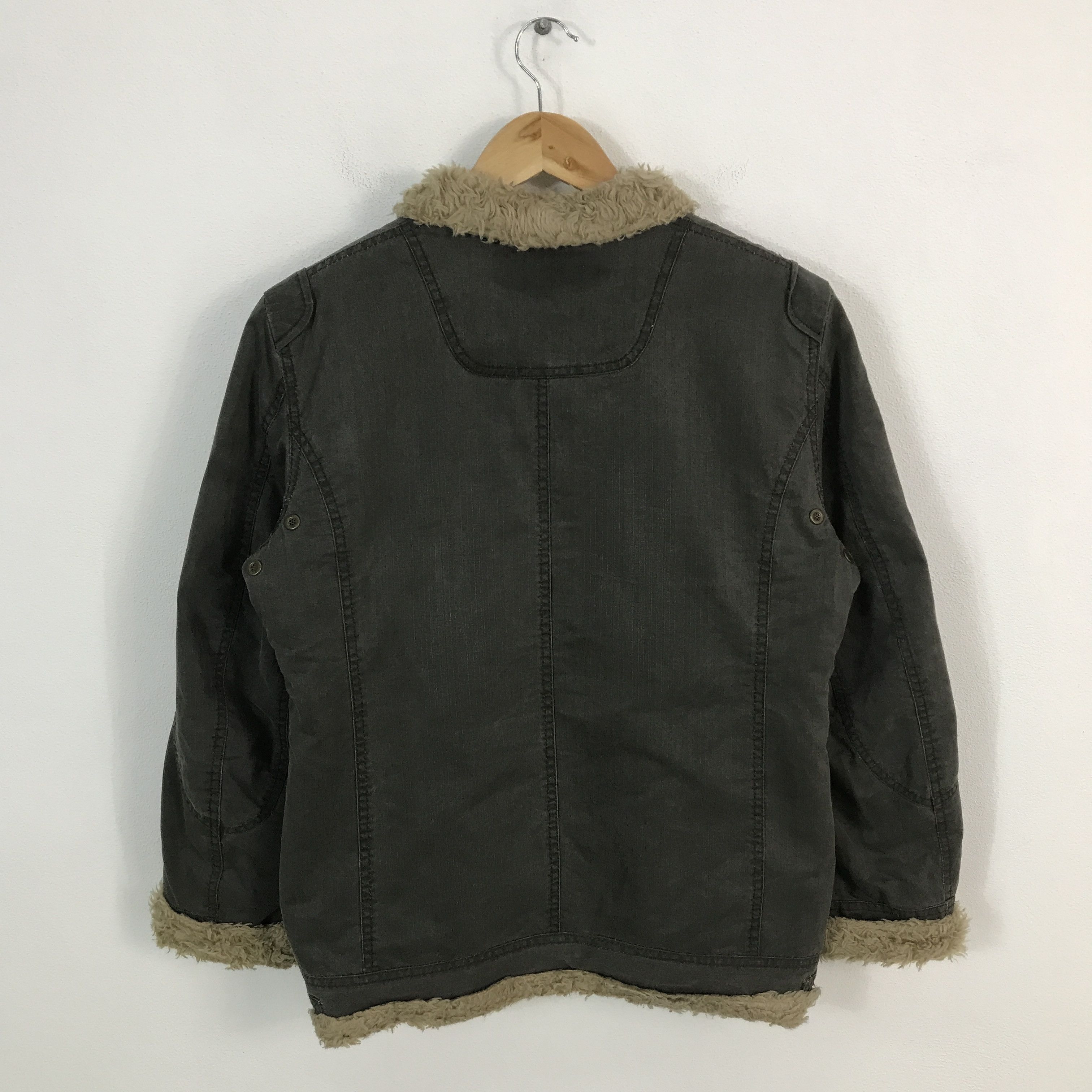 Japanese Brand × Nicole Club Japan style nicole club for men Sherpa fur jacket Size US M / EU 48-50 / 2 - 2 Thumbnail