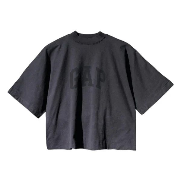 Image of Yeezy Gap Engineered By Balenciaga No Seam Tee in Black, Men's (Size XL)