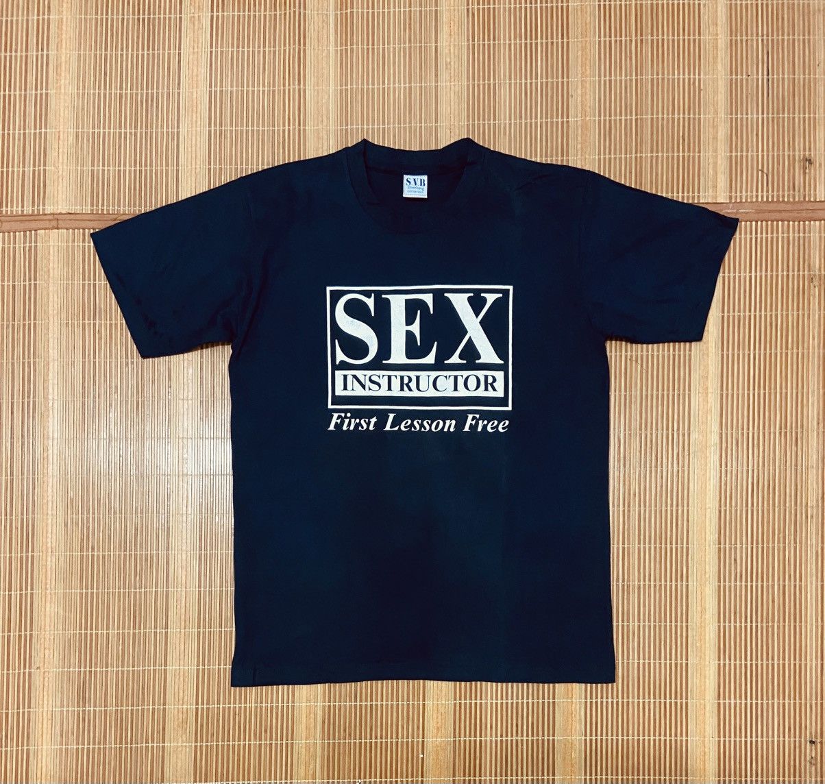 Other SEX INSTRUCTOR TEE Size US S / EU 44-46 / 1 - 1 Thumbnail