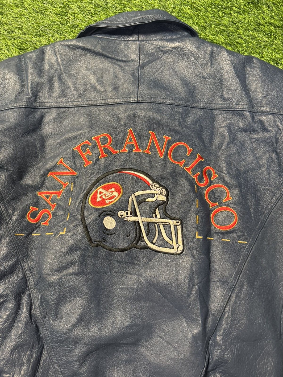 Art Comes First × NFL san francisco - football leather jacket Size US L / EU 52-54 / 3 - 3 Thumbnail