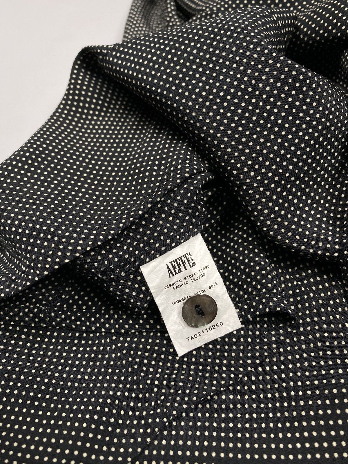 Jean Paul Gaultier × Vintage Jean Paul Gaultier vintage silk dots shirt size 16.5 Size US M / EU 48-50 / 2 - 9 Thumbnail