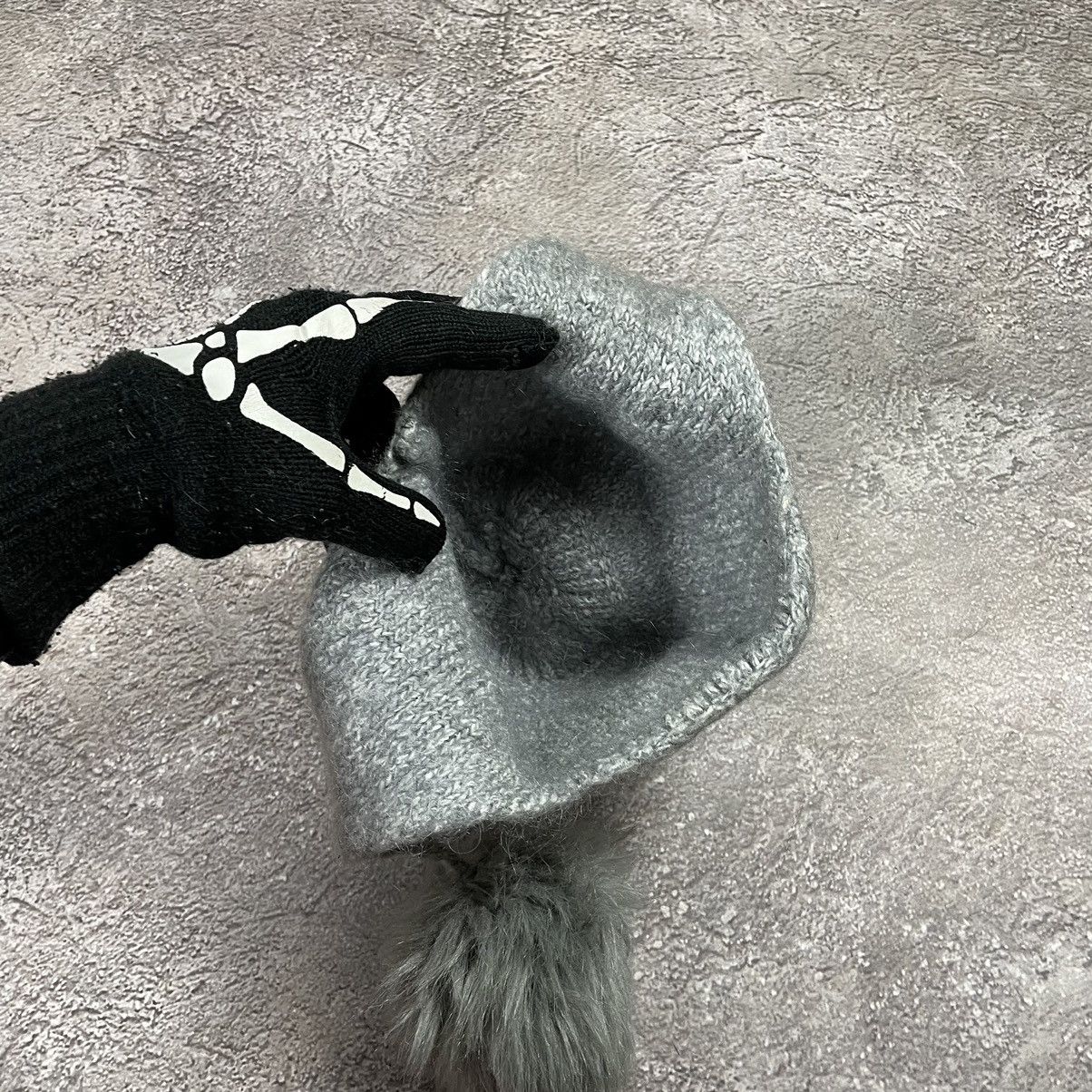 If Six Was Nine Vintage 90s Alt Beanie Mohair Ushanka Faux American VTg Size ONE SIZE - 7 Thumbnail