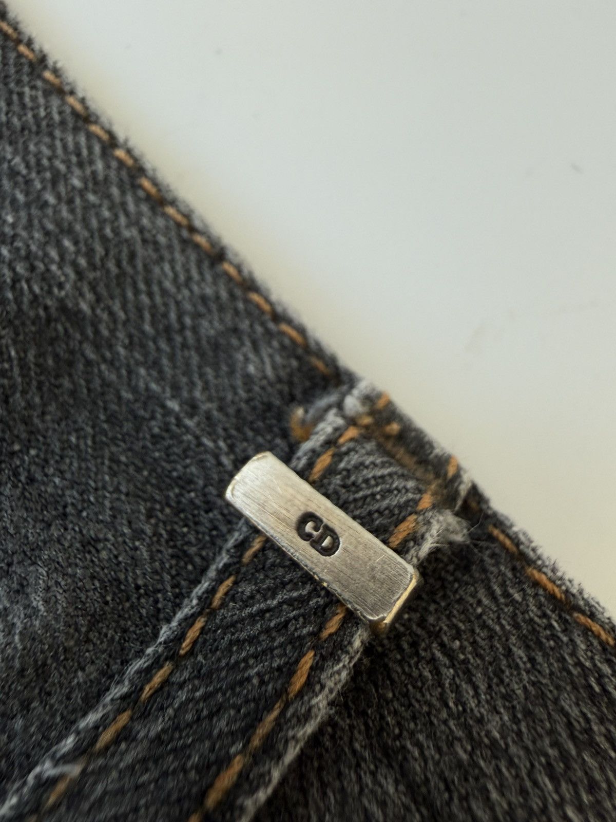 Dior Dior Homme Black Washed Jeans Size US 31 - 8 Thumbnail