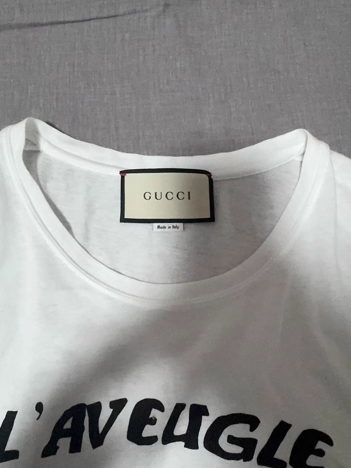 Gucci Gucci Bee Embroidered Short Sleeve T-Shirt K13 Size US M / EU 48-50 / 2 - 5 Thumbnail