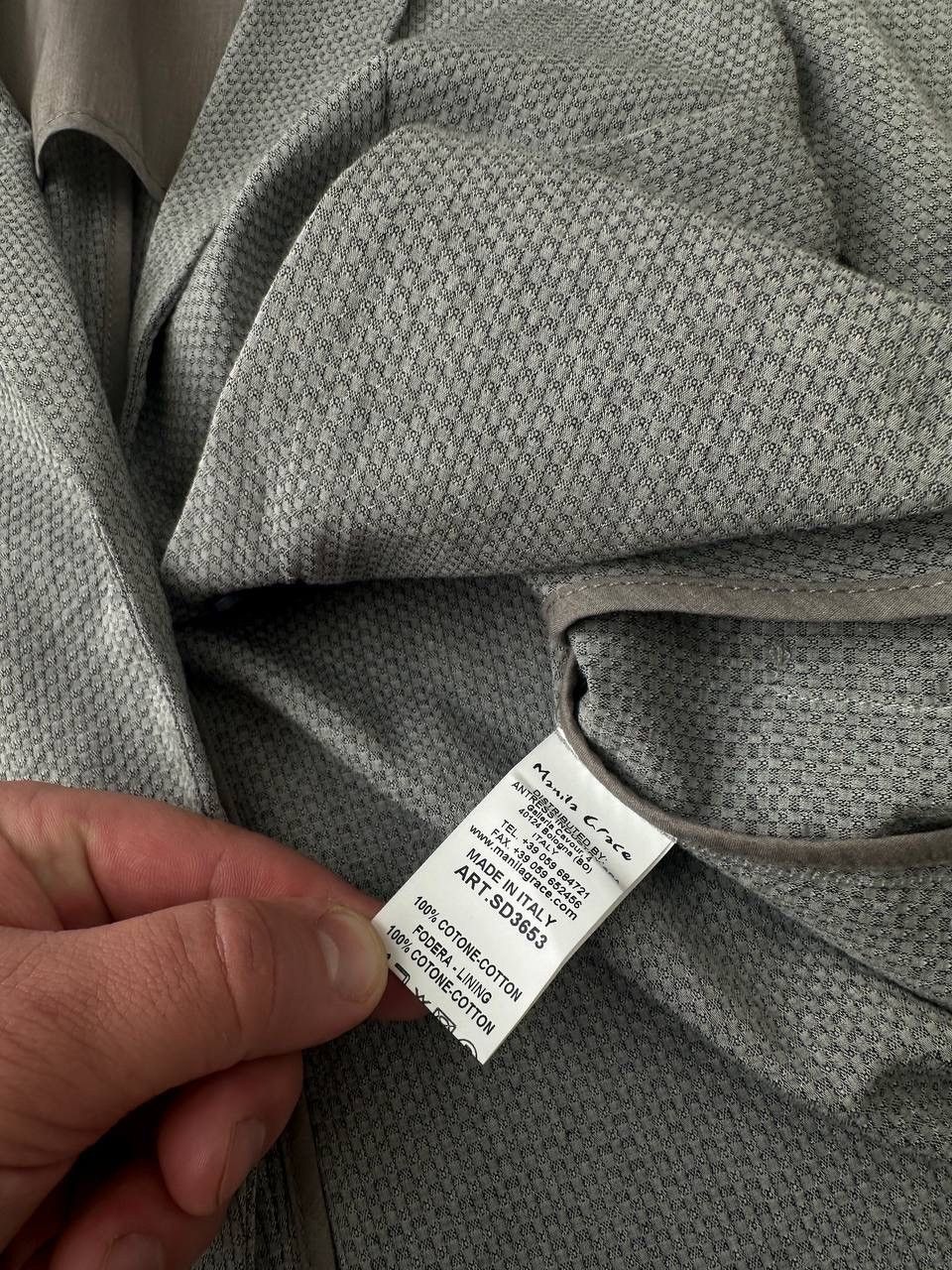 Japanese Brand × Vintage Vintage Japanese Manila Grace Gray Light Blazer Size S / US 4 / IT 40 - 7 Thumbnail