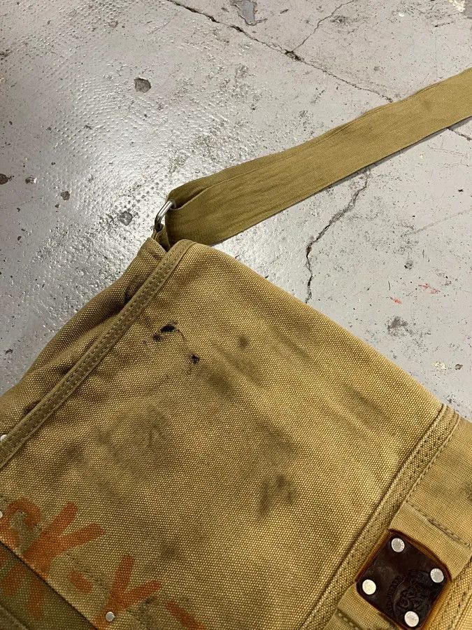 Diesel Diesel Military Canva Beige Shoulder Bag Size ONE SIZE - 5 Thumbnail