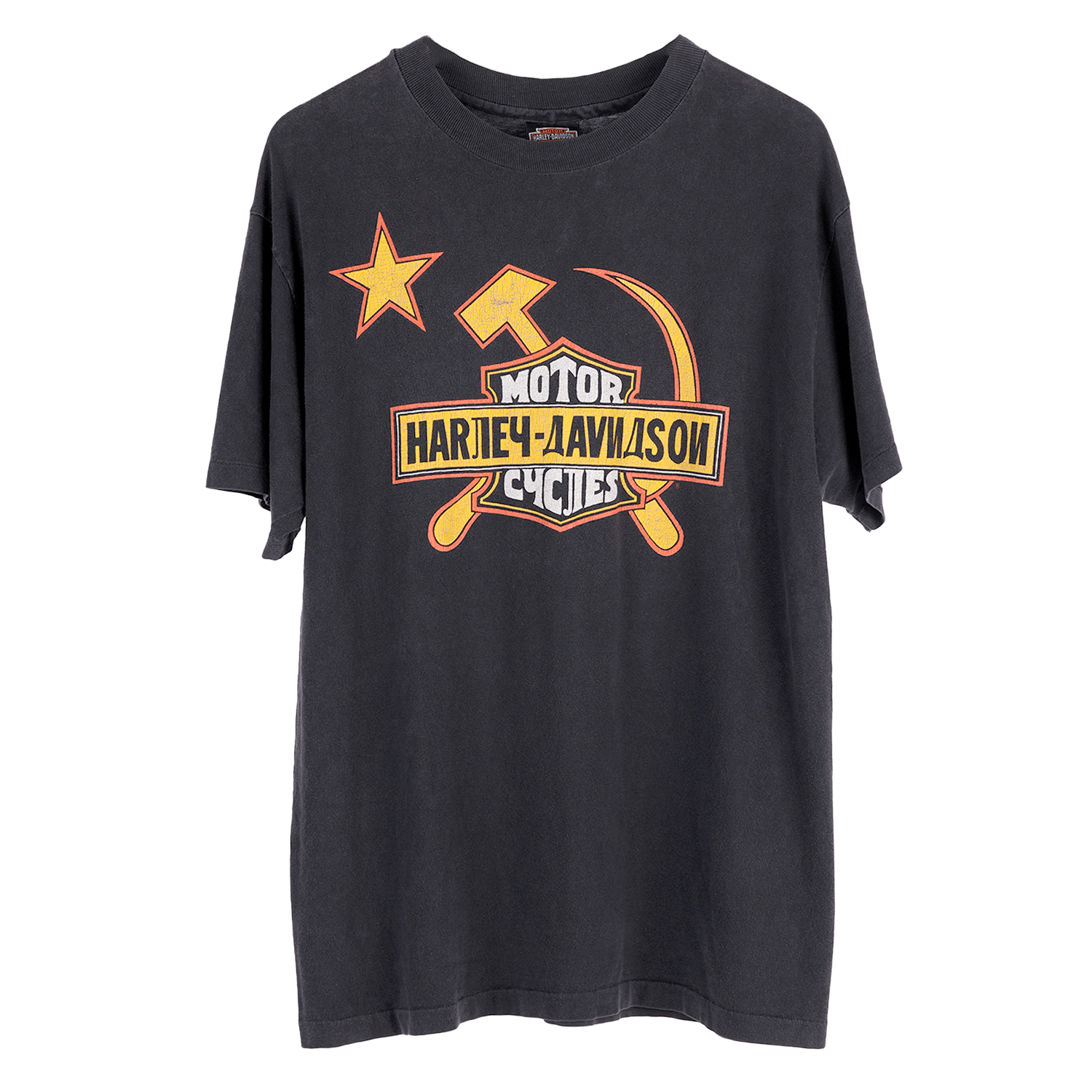 Harley Davidson × Vintage Harley Davidson hammer sickle Russia