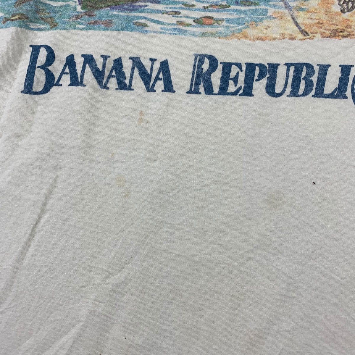 Banana Republic × Vintage Vintage BANANA REPUBLIC big printed tee Size US M / EU 48-50 / 2 - 9 Thumbnail