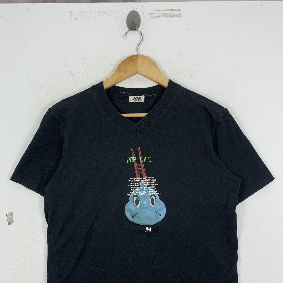 JUN MEN Vintage 90s JM JUN MEN Pop Life Cartoon JapaneseBrand Tshirt Size US S / EU 44-46 / 1 - 3 Thumbnail