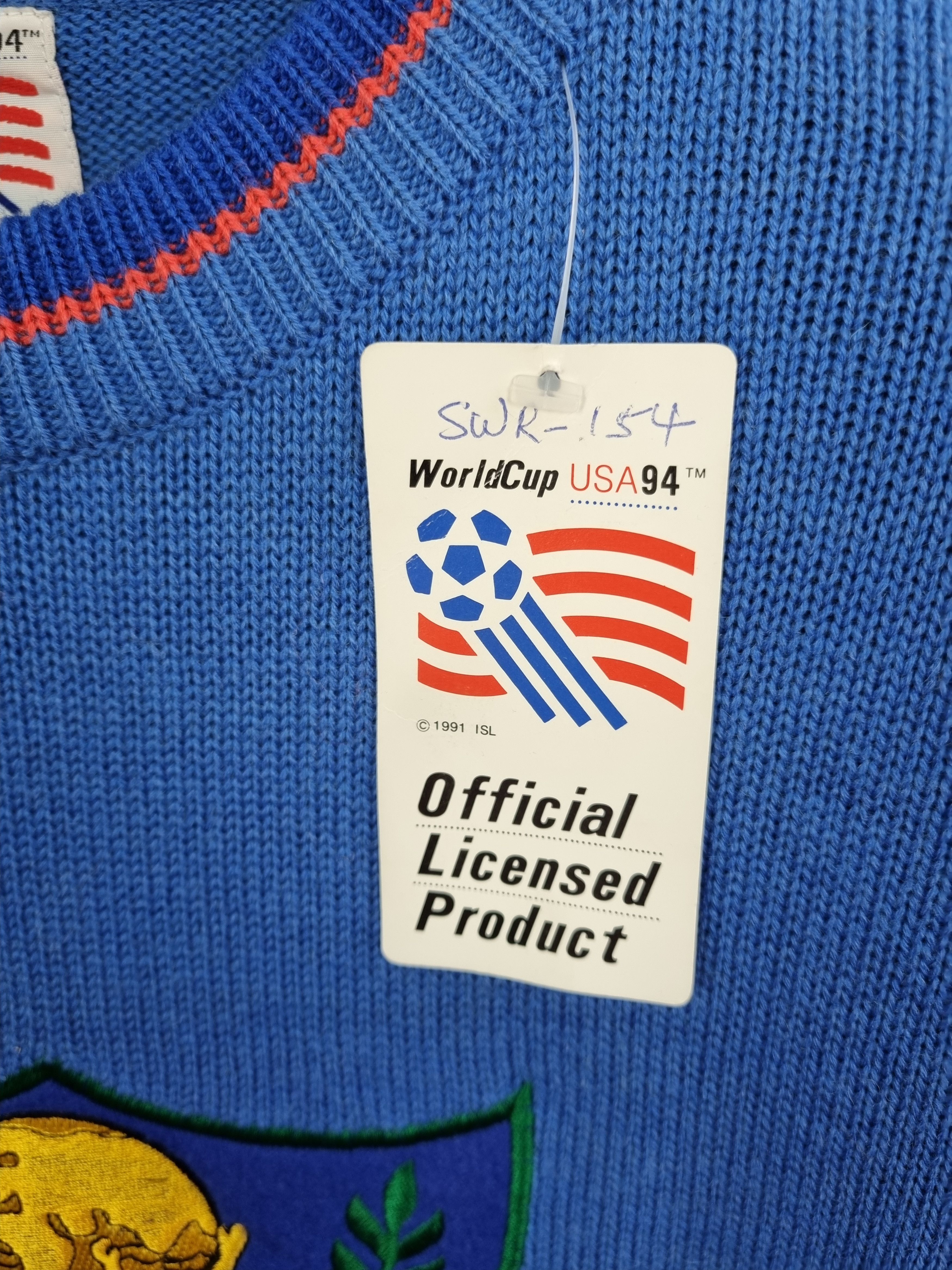 Sports Specialties × Vintage 91s World Cup USA 94 Knitted Wool Vintage Sweater Size US M / EU 48-50 / 2 - 9 Thumbnail
