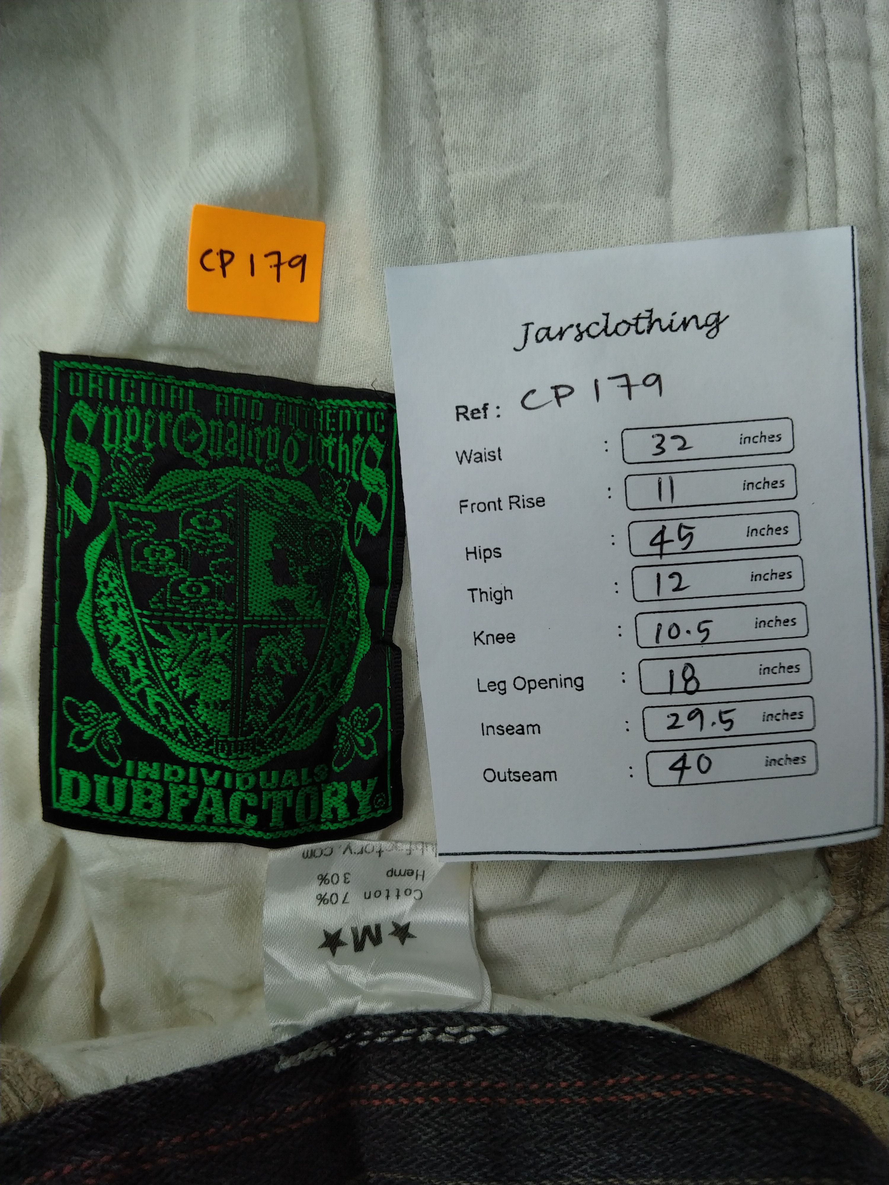 Japanese Brand Dubfactory Japanese Brand Rare Cargo Multi Pocket -CP179 Size US 32 / EU 48 - 6 Thumbnail