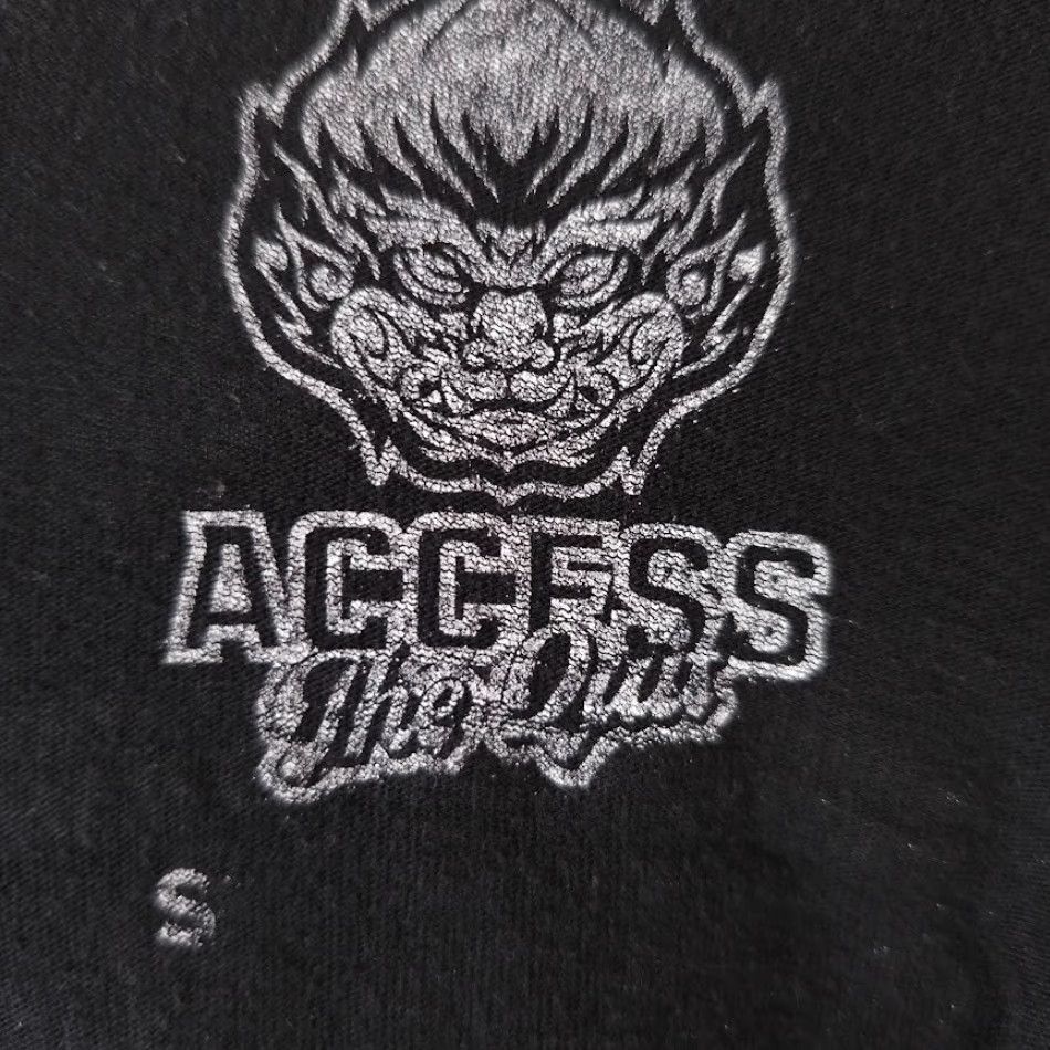 Vintage Access The Quit Addiction Recovery T Shirt Mens Small Black Cotton Crew Neck Size US S / EU 44-46 / 1 - 6 Thumbnail