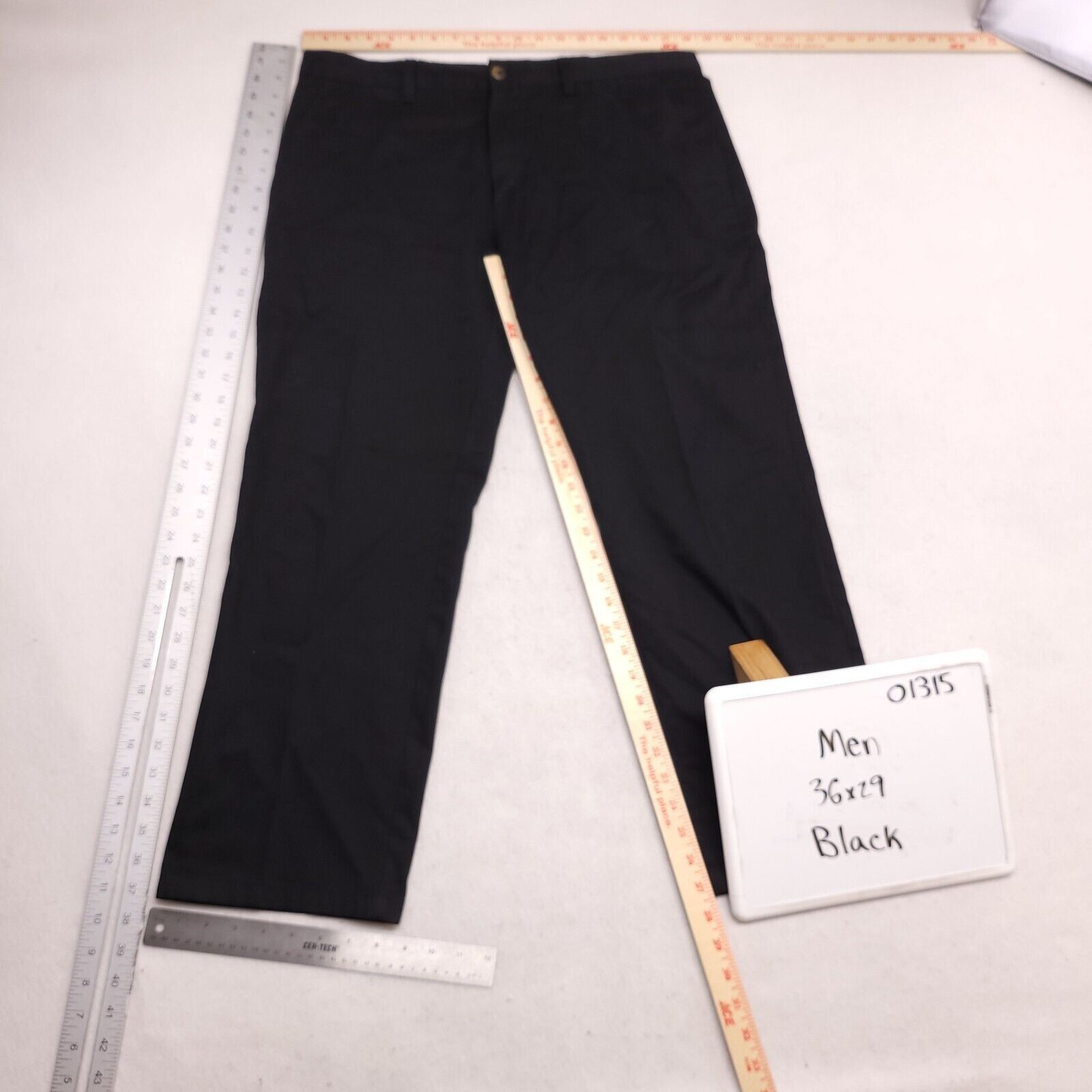 St. Johns Bay St Johns Bay Medium Wash Chino Pants Mens Size 36x29 Black Size US 36 / EU 52 - 5 Thumbnail