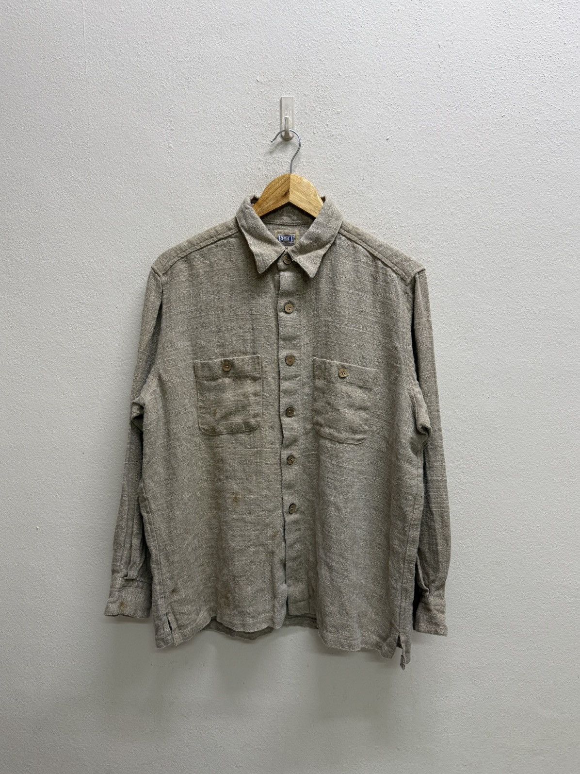 Basco Vintage All American Sportwear Basco Knit Button Up Shirt Size US M / EU 48-50 / 2 - 15 Thumbnail