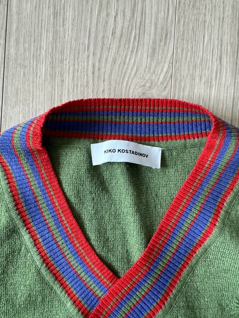 Kiko Kostadinov kiko kostadinovDorset Knit Vest 2503-Nextarrow Size 46R - 2 Thumbnail