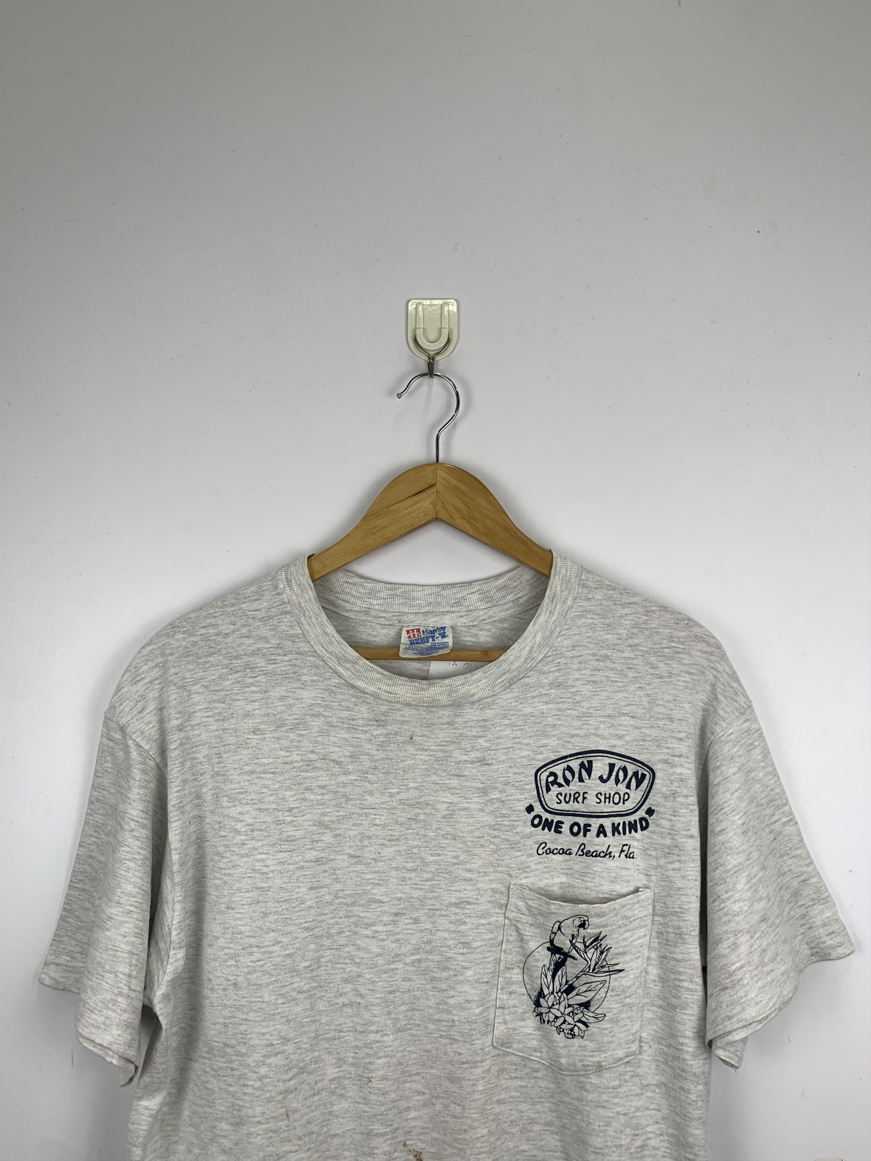 Ron Jon Surf Shop × Vintage Vintage 90s Ron Jon Surf T Shirt TA0100 Size US M / EU 48-50 / 2 - 4 Thumbnail
