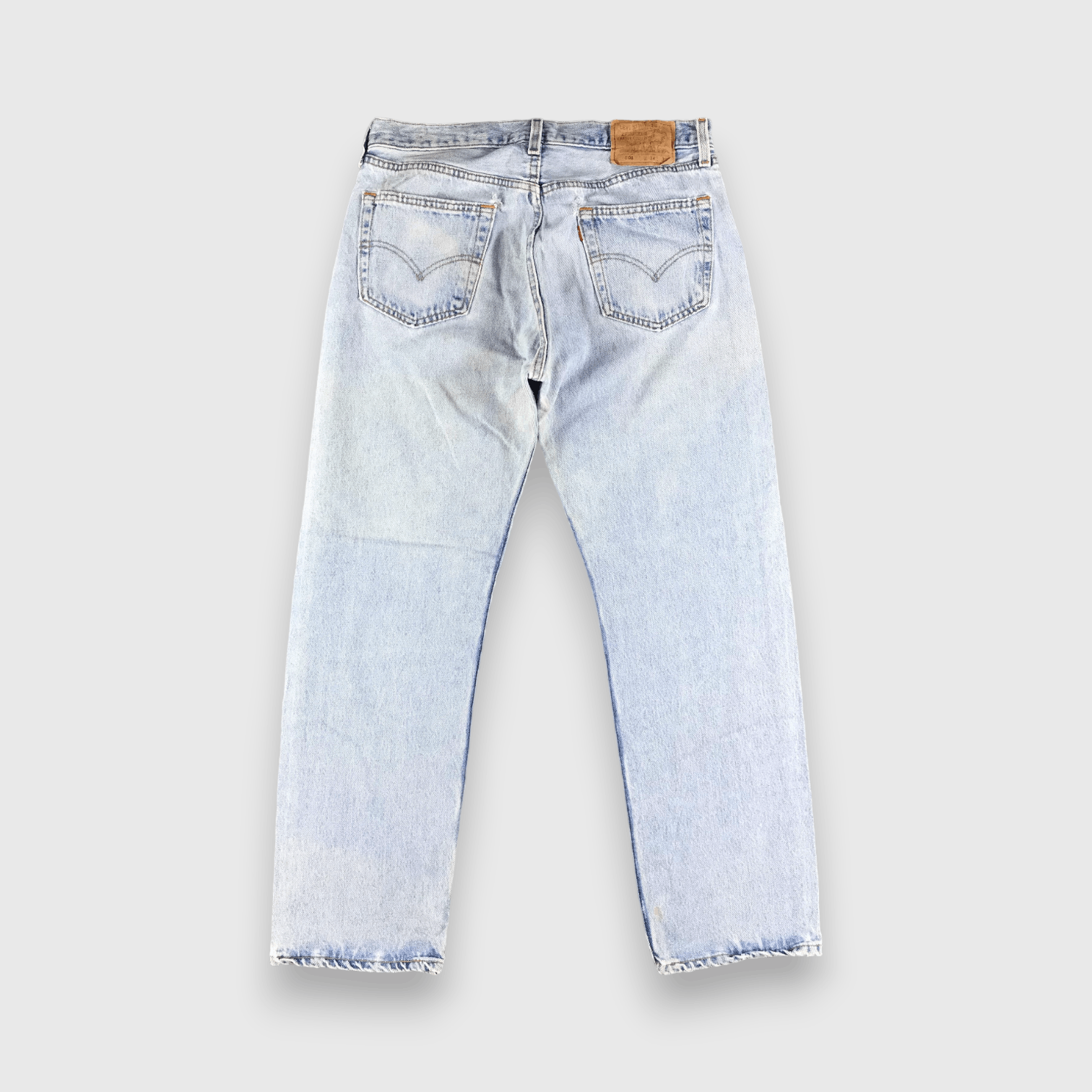 Levi's Vintage Blue Wash Levis 501 Jeans-J2556 Size US 32 / EU 48 - 2 Thumbnail