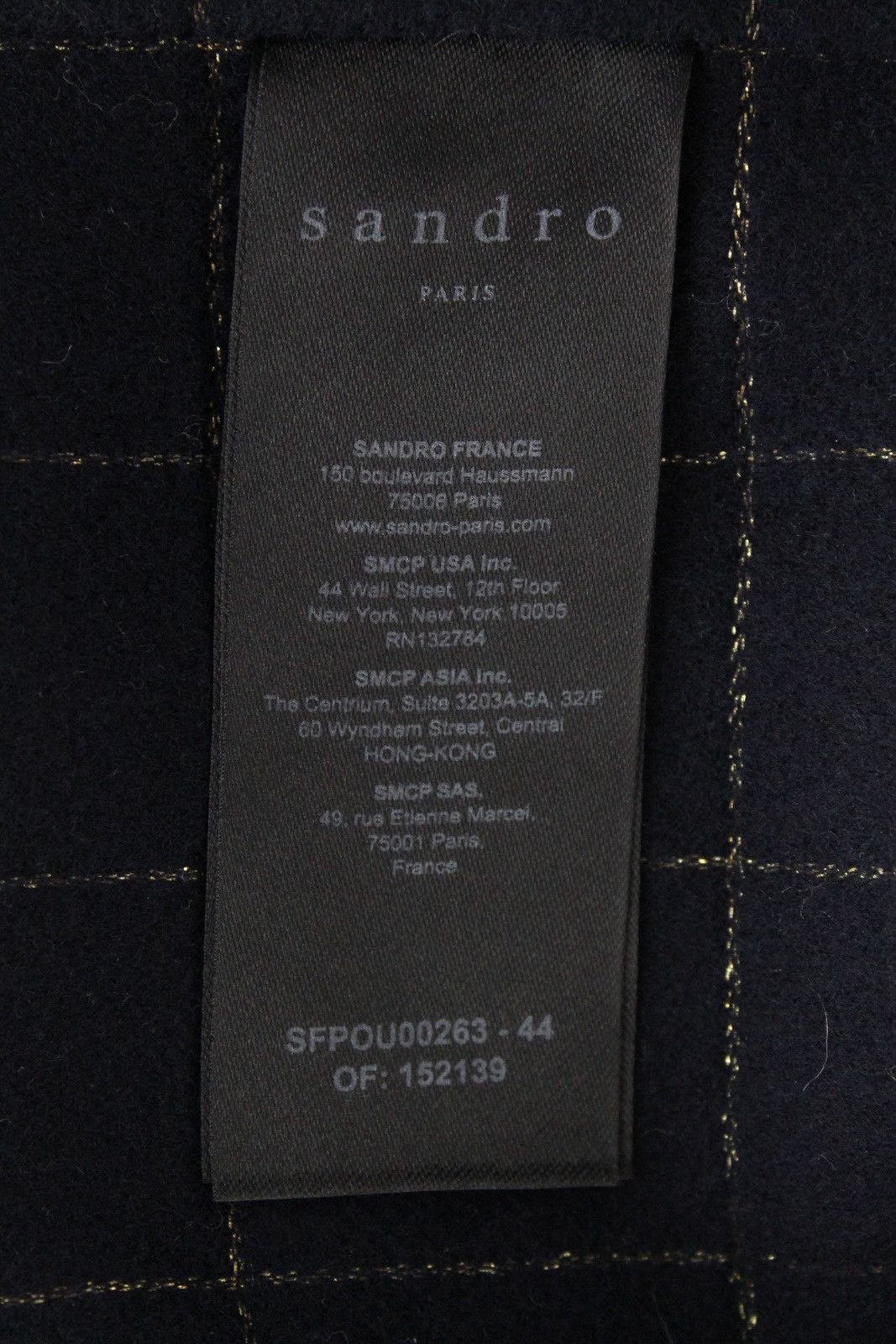 Sandro SANDRO Antho Coat Women's (EU) 40 Long Wool Blend Belted Size L / US 10 / IT 46 - 7 Thumbnail