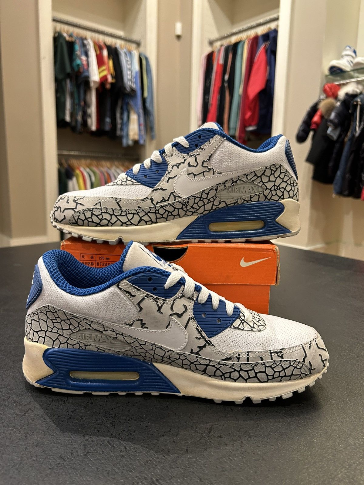 Huf × Nike Nike X Huf Air Max 90 ‘Hufquake’ Size US 9 / EU 42 - 2 Thumbnail