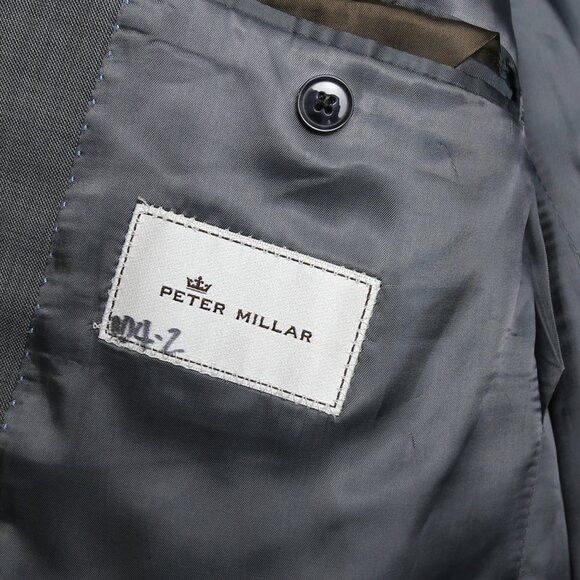 Peter Millar Peter Millar 100% Wool Sport Coat Blazer Size 44T Size 44L - 6 Thumbnail