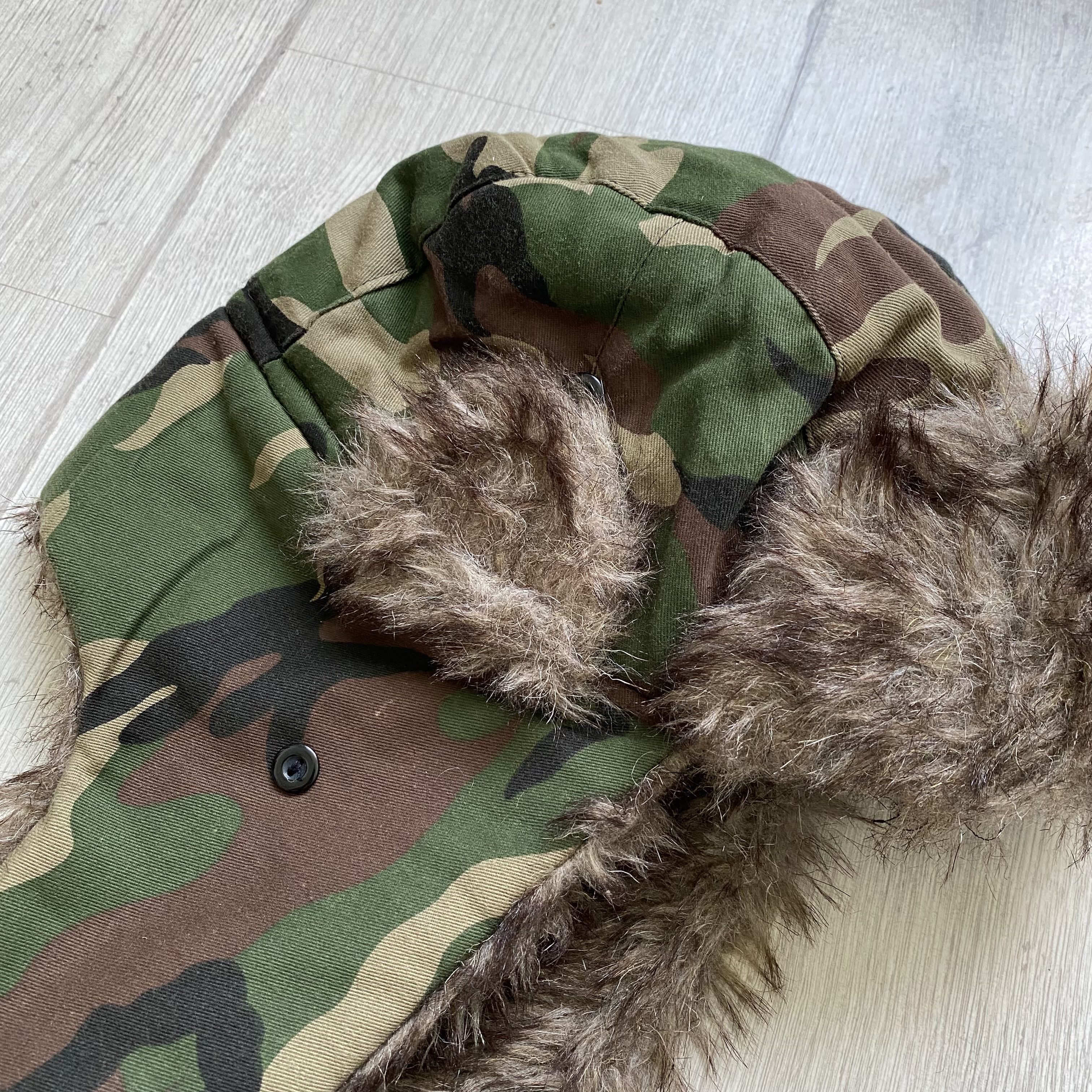 Carhartt 🥶Carhartt style Vintage 90s Trapper Fur Ushanka Winter Hat Size ONE SIZE - 4 Thumbnail