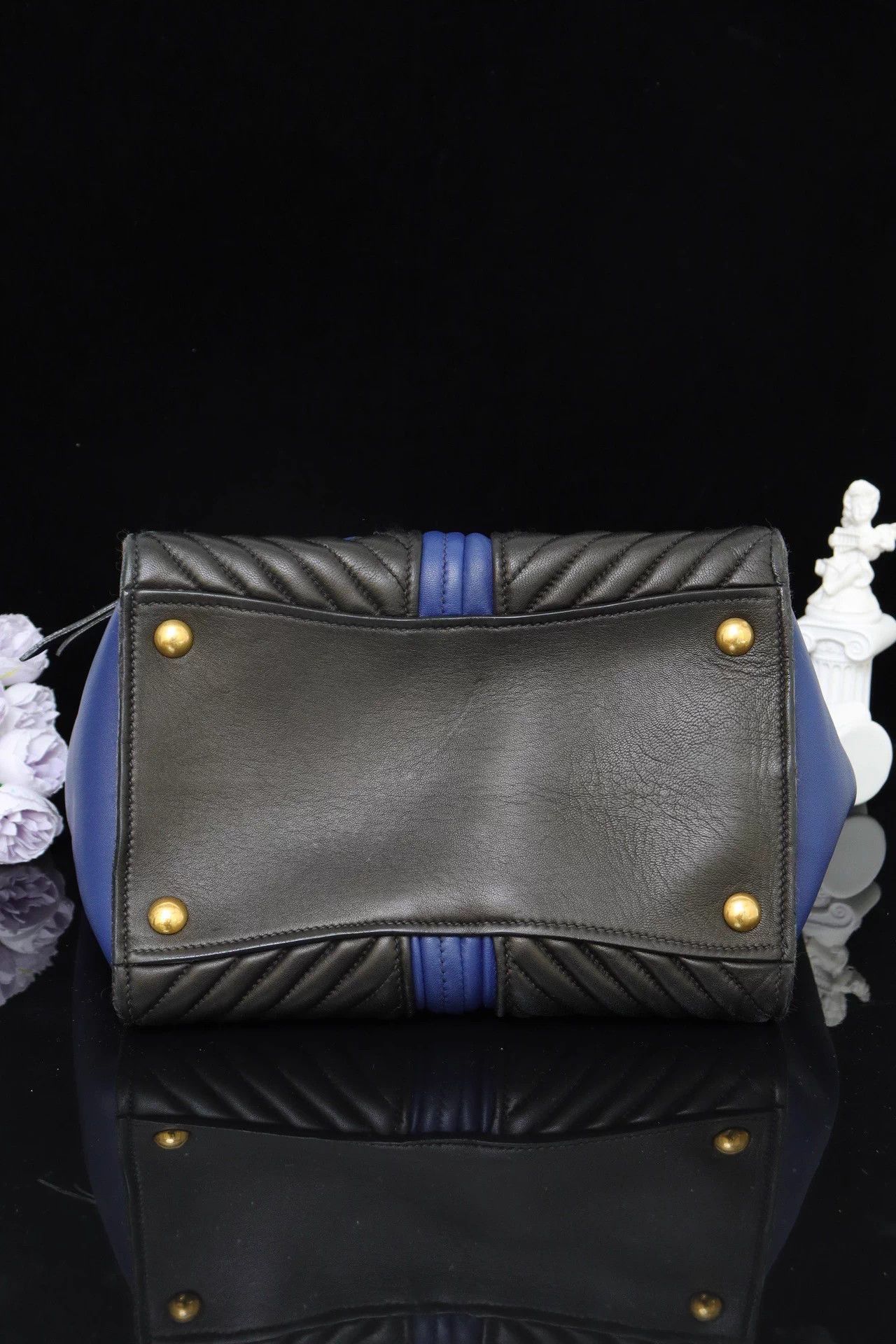Miu Miu MIU MIU blue-black colorblock crossbody bag with strap Size ONE SIZE - 5 Thumbnail