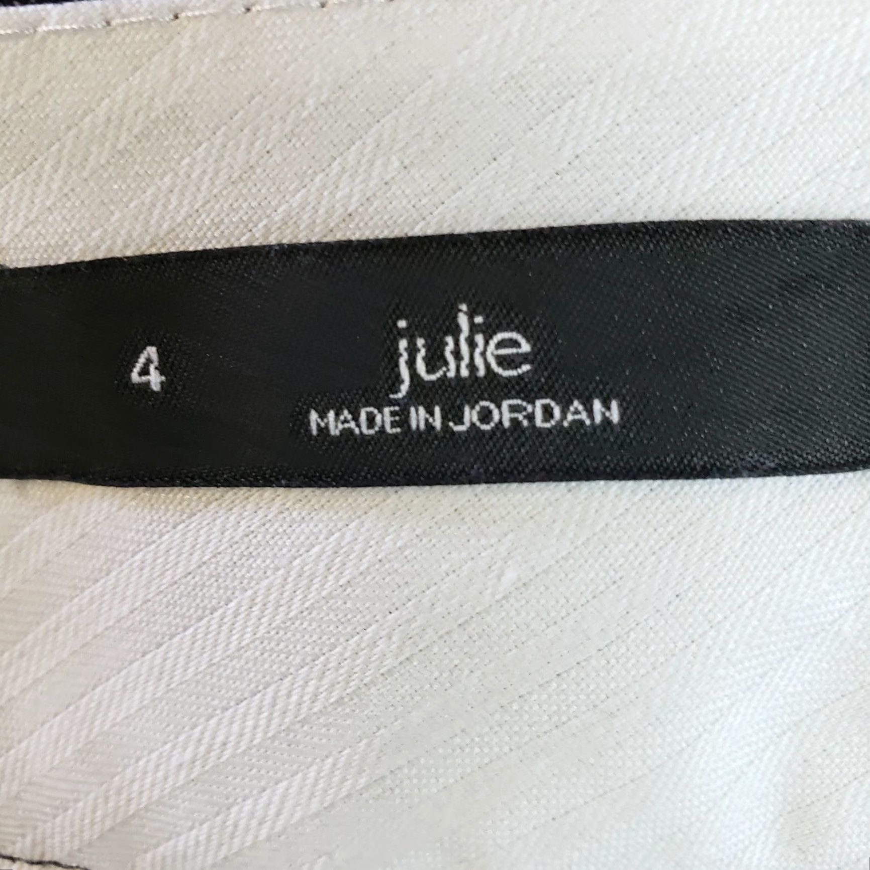 Ann Taylor Ann Taylor LOFT Womens Julie Ankle Pants Sz 4 Blue Mid Rise Rayon Blend Size 27" / US 4 / IT 40 - 8 Thumbnail