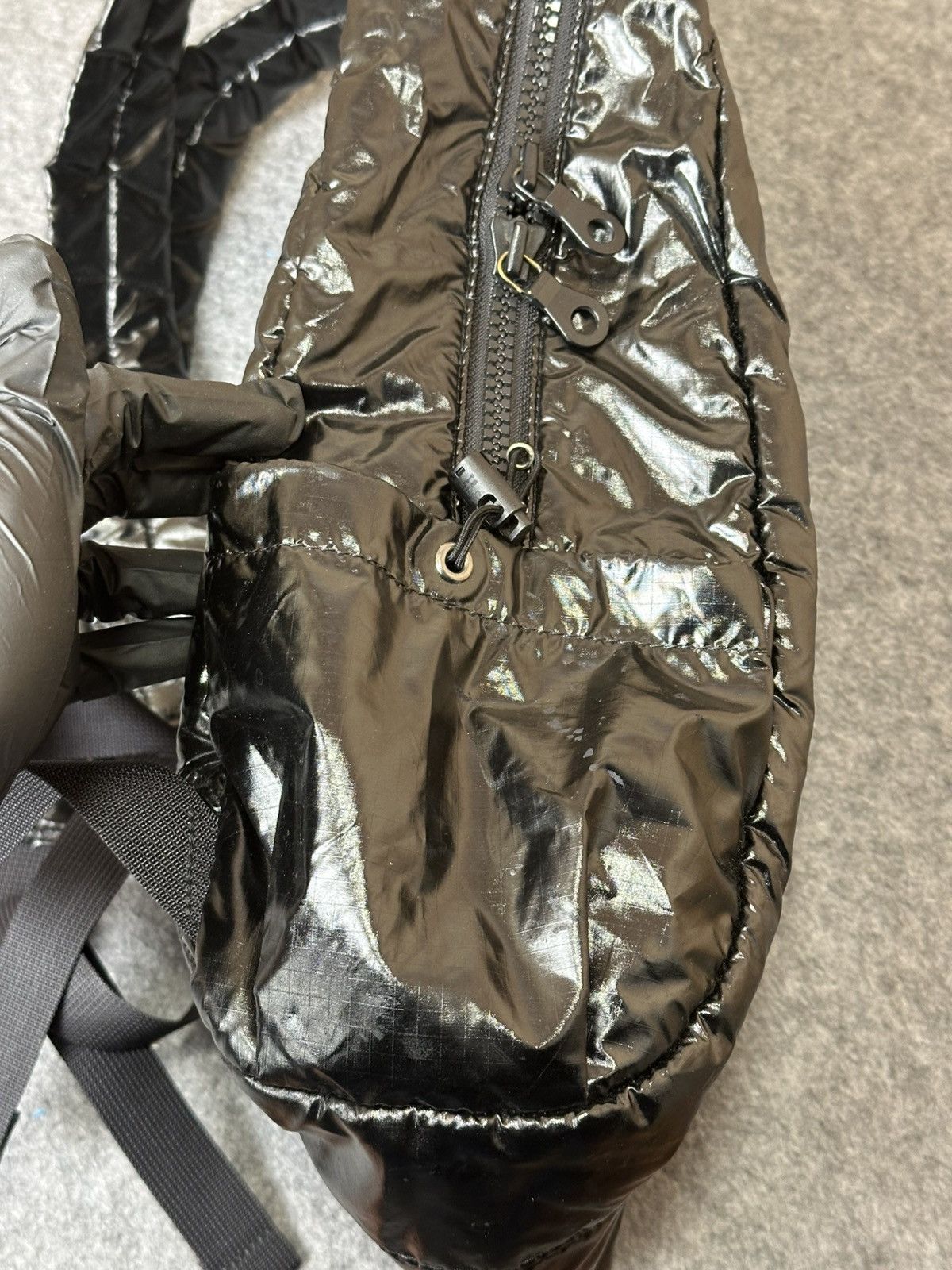 Porter Porter Yoshida Cire rucksack made from a glossy nylon Size ONE SIZE - 7 Thumbnail