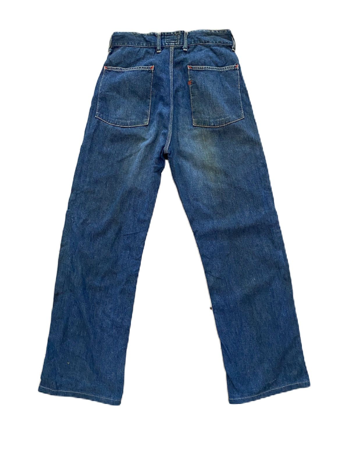 45rpm VINTAGE BLUE CAFE BY 45 RPM WIDE DENIM BAGGY STYLE Size US 29 - 5 Thumbnail